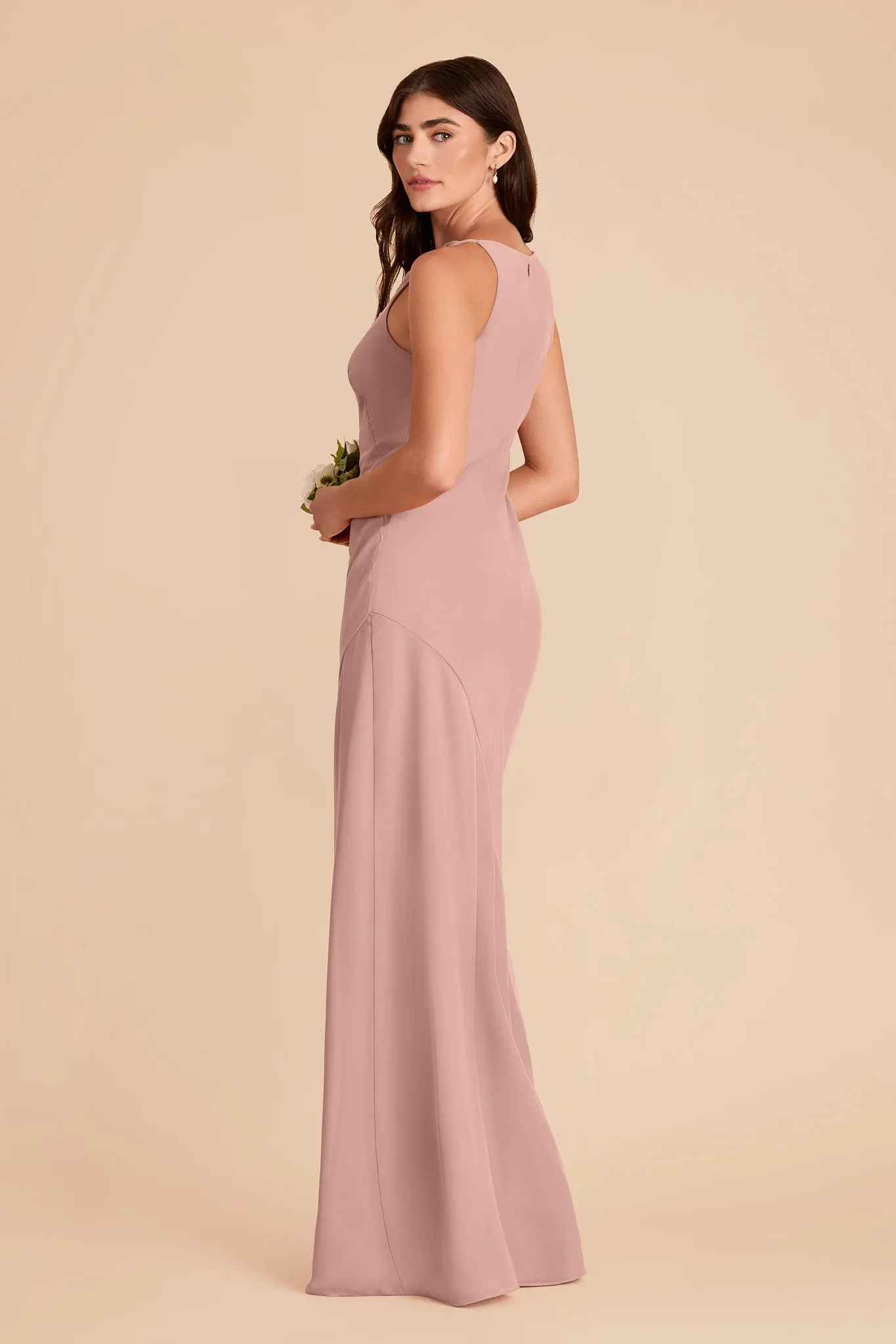 Destiny Chiffon Dress - English Rose sold by Birdy Grey product image thumbnail 4