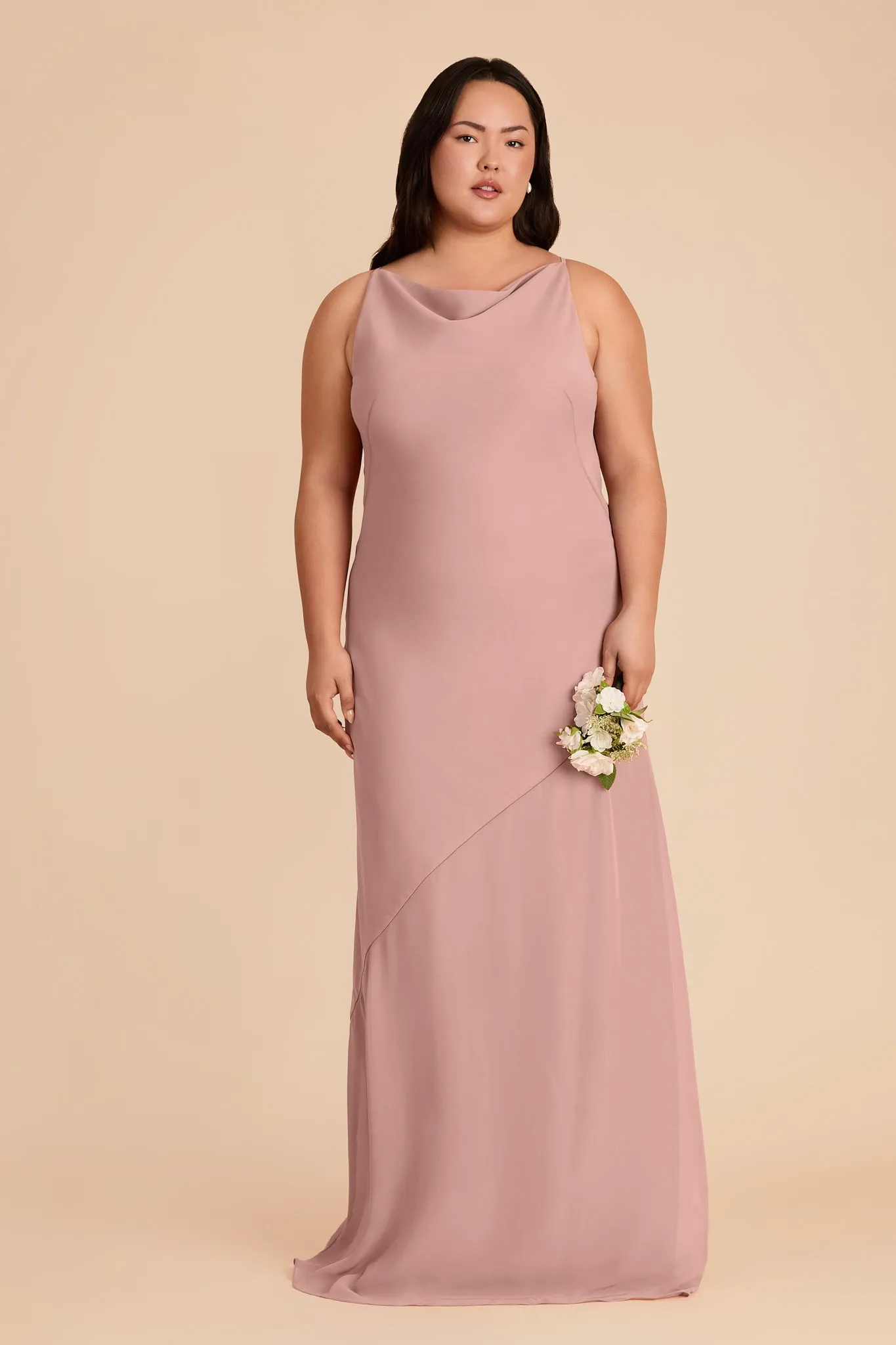 Destiny Chiffon Dress - English Rose sold by Birdy Grey product image thumbnail 2
