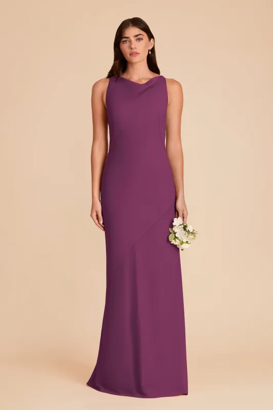 Destiny Chiffon Dress - Fig made by Birdy Grey