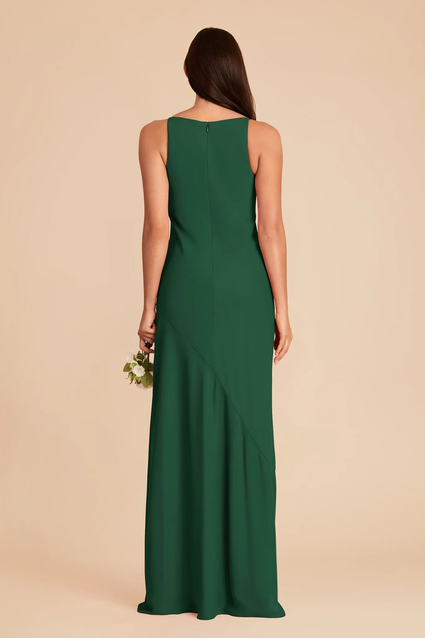 Destiny Chiffon Dress - Forest Green sold by Birdy Grey product image thumbnail 5