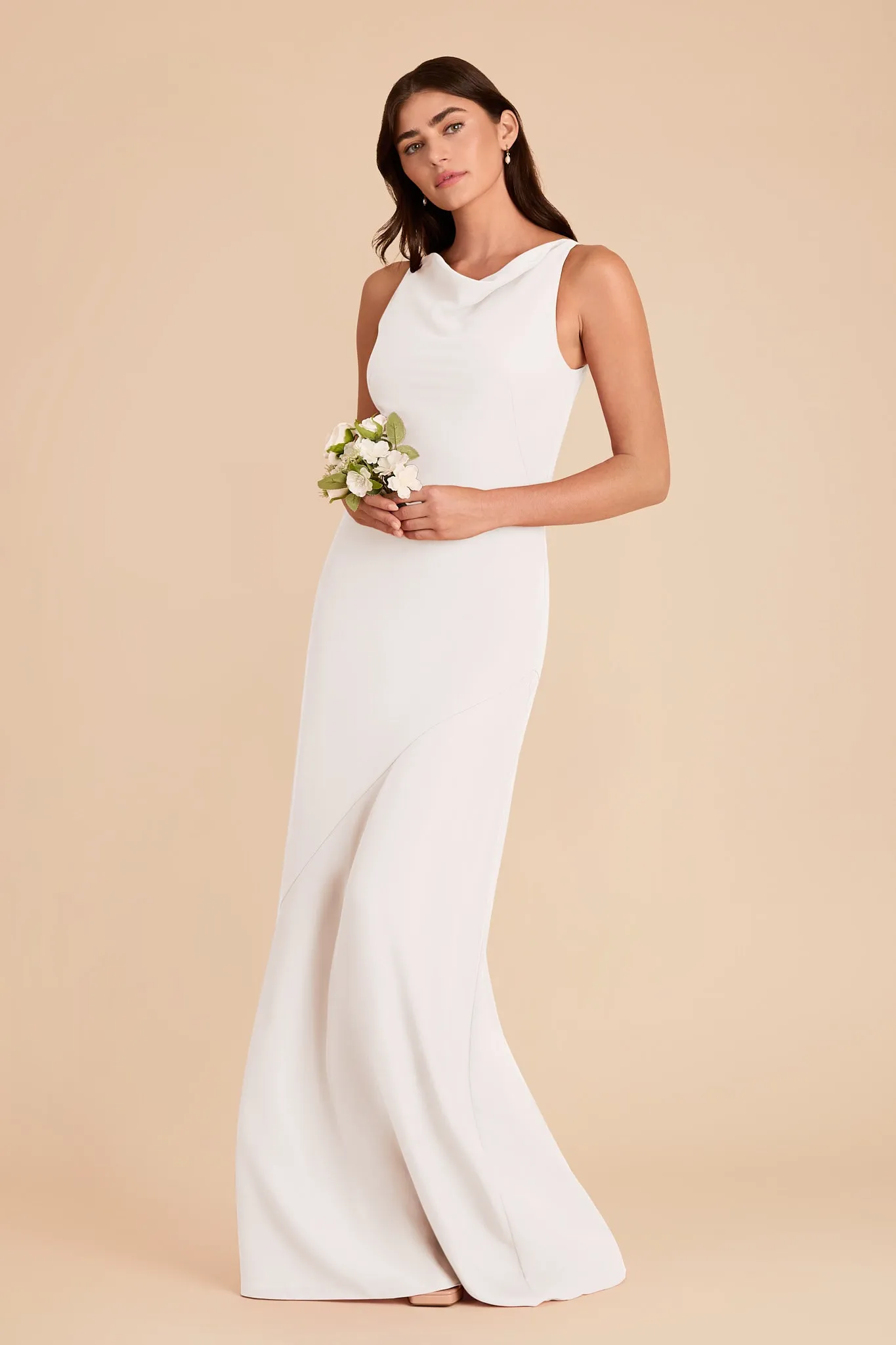 Destiny Chiffon Dress - White sold by Birdy Grey product image thumbnail 3