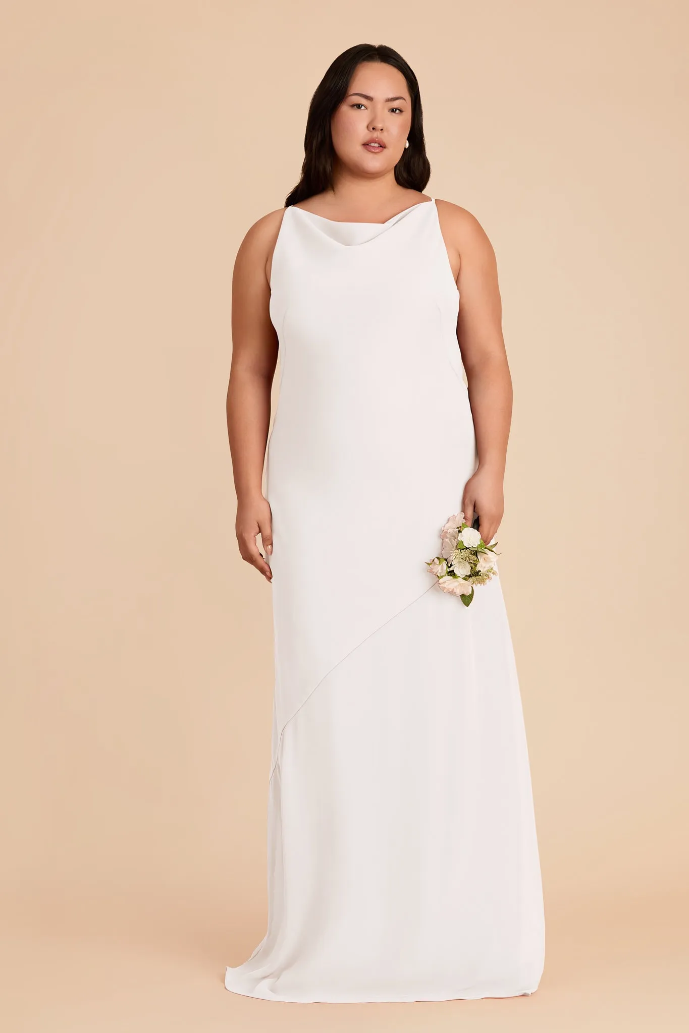 Destiny Chiffon Dress - White sold by Birdy Grey product image thumbnail 2