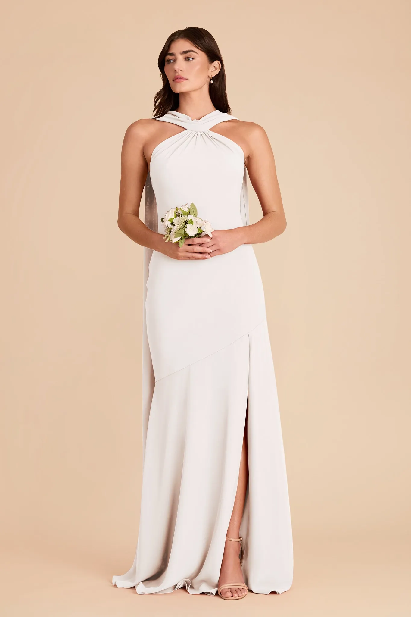 Eileen Chiffon Dress - White sold by Birdy Grey product image thumbnail 4