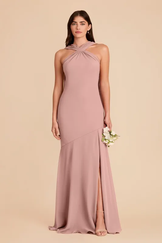 Eileen Chiffon Dress - English Rose made by Birdy Grey