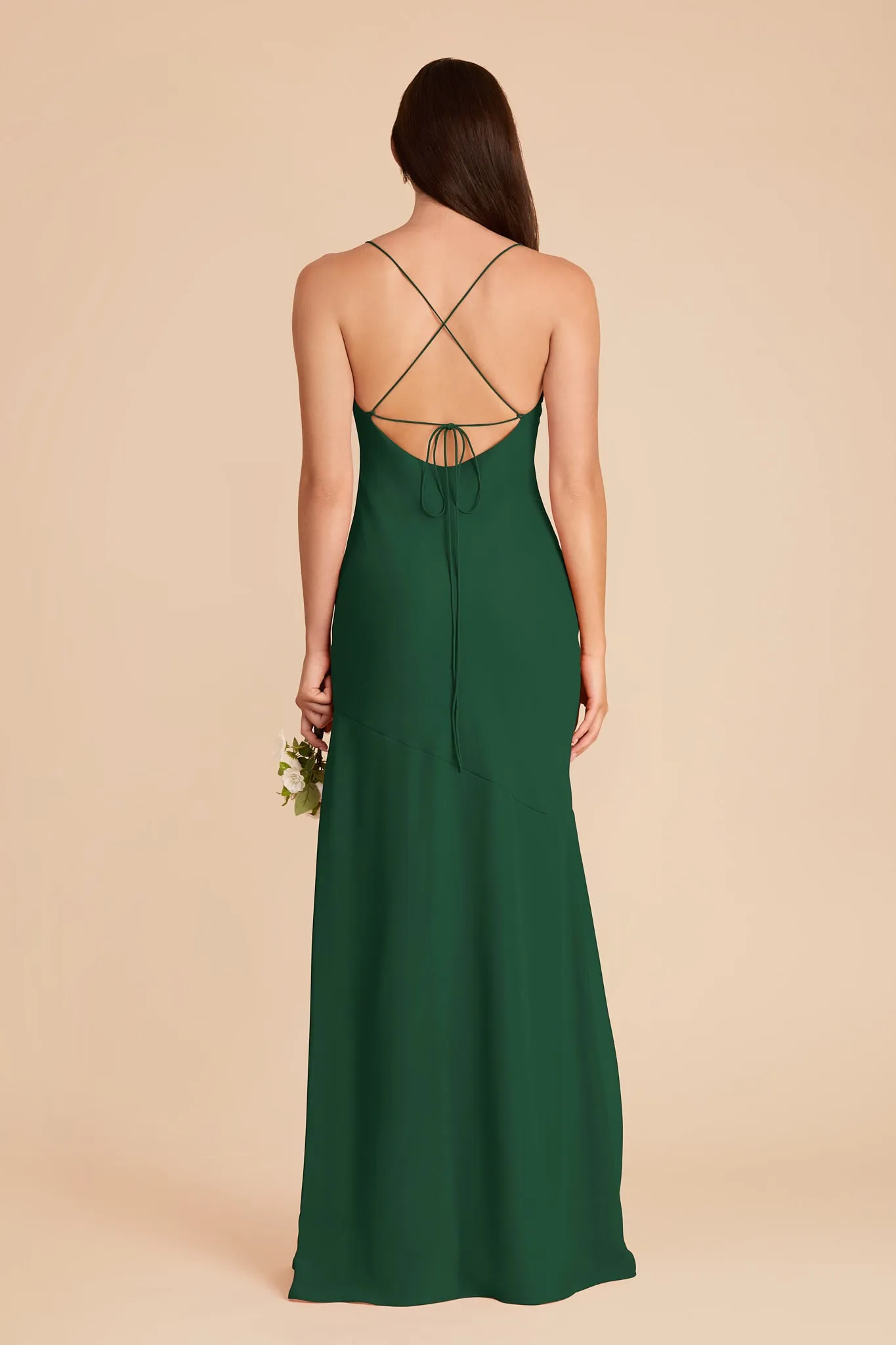 Olivia Chiffon Dress - Forest Green sold by Birdy Grey product image thumbnail 5