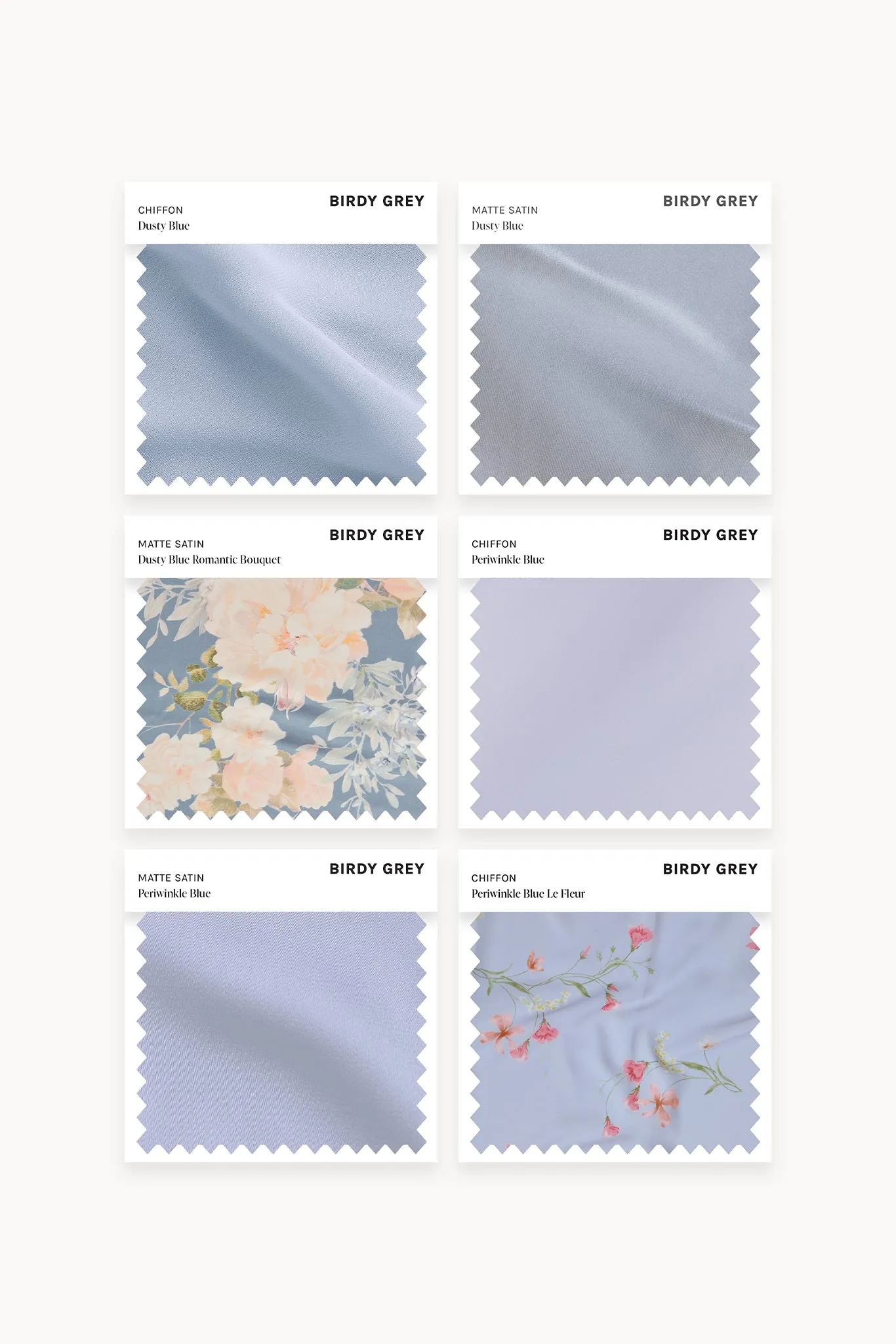Swatch Bundle - Blooming Blues sold by Birdy Grey