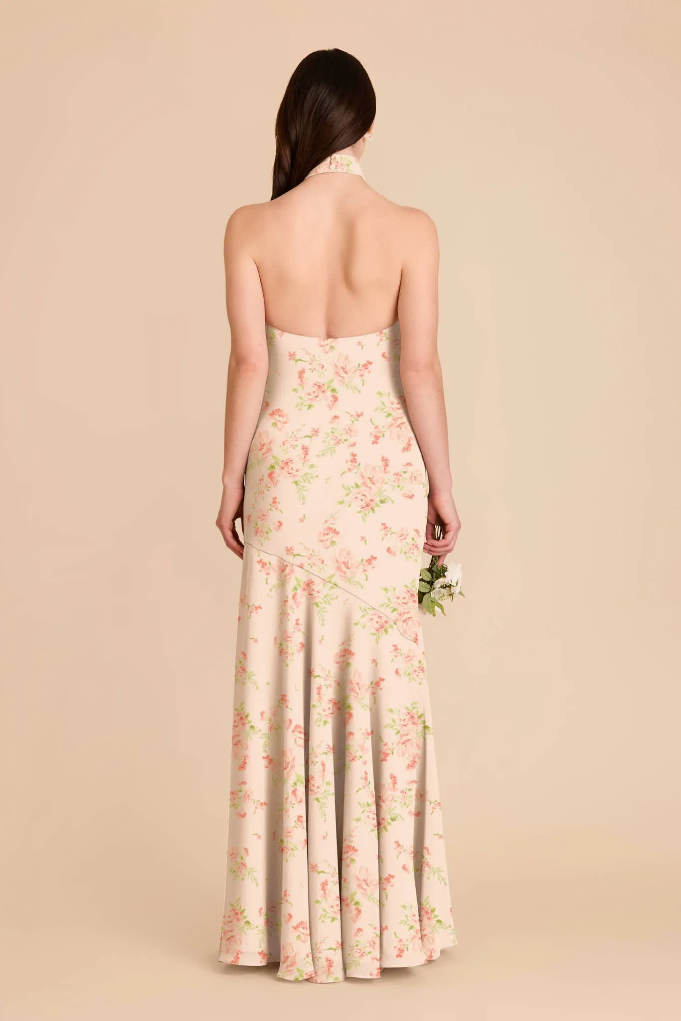 Stephanie Chiffon Dress - Whimsical Blooms sold by Birdy Grey product image thumbnail 2