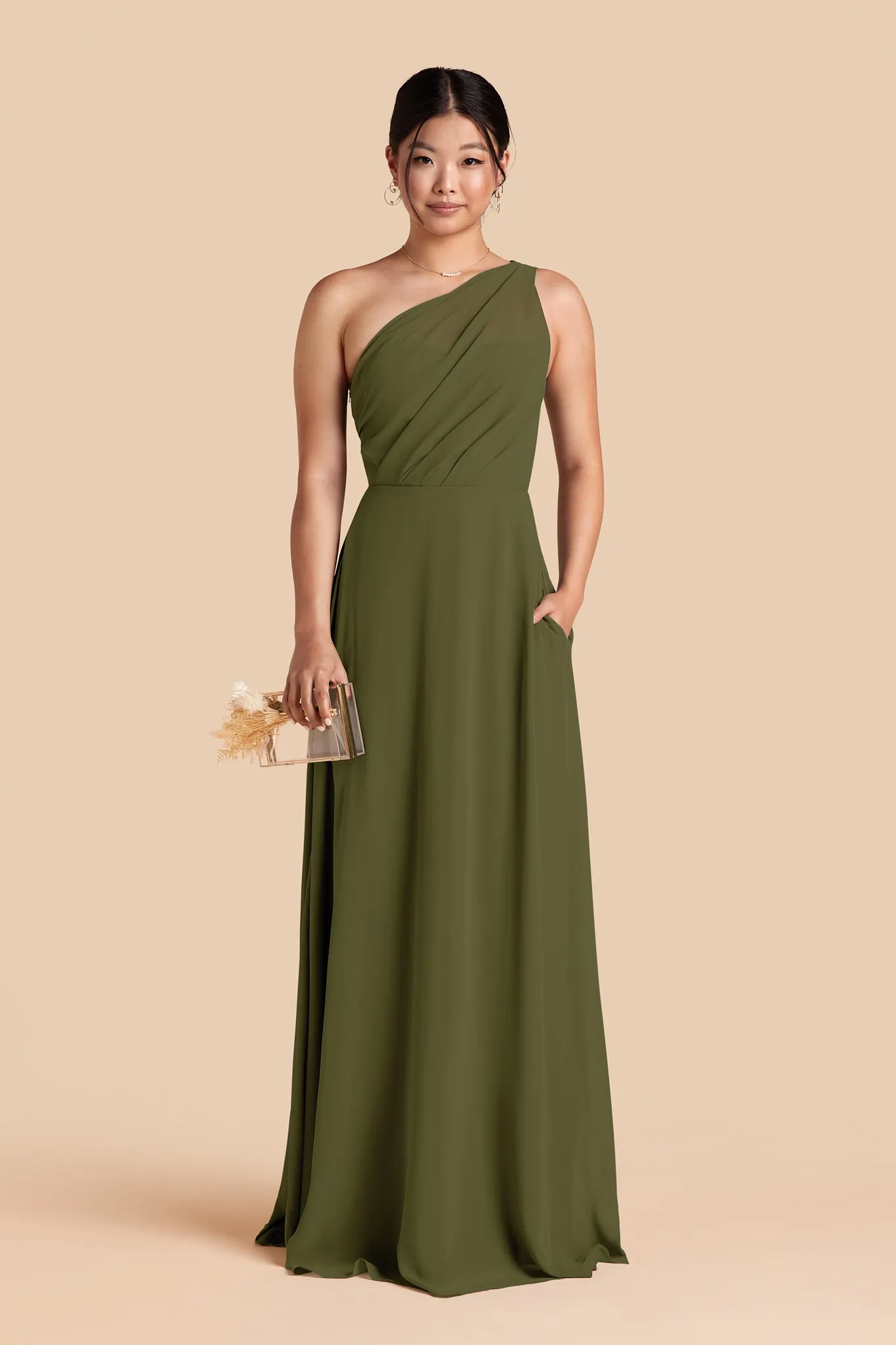 Kira Chiffon Dress - Martini sold by Birdy Grey product image thumbnail 3