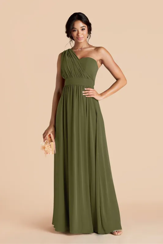 Grace Chiffon Dress - Martini sold by Birdy Grey