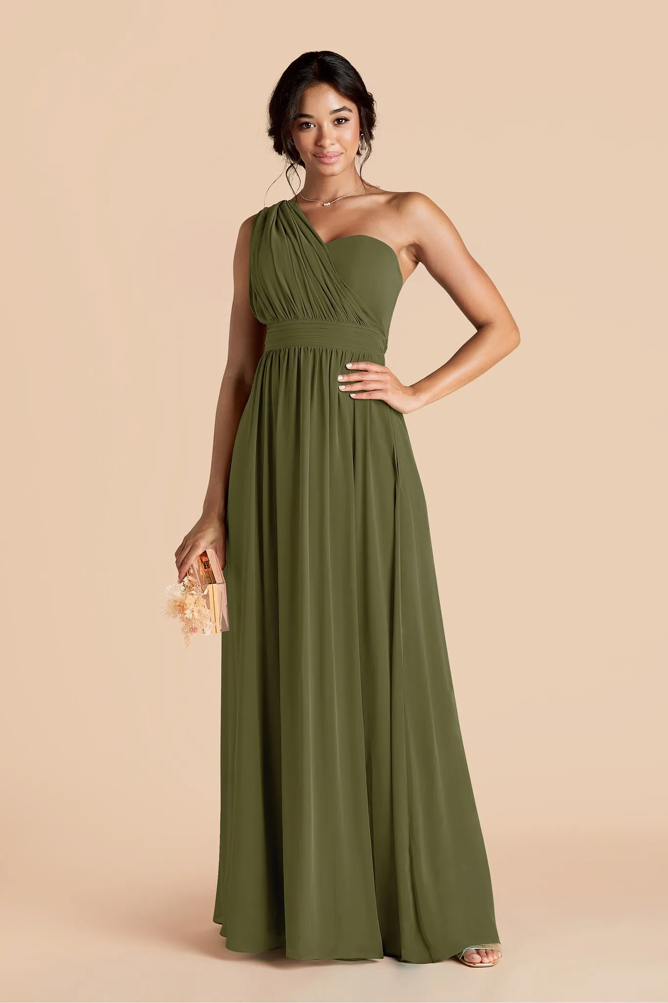 Grace Chiffon Dress - Martini sold by Birdy Grey