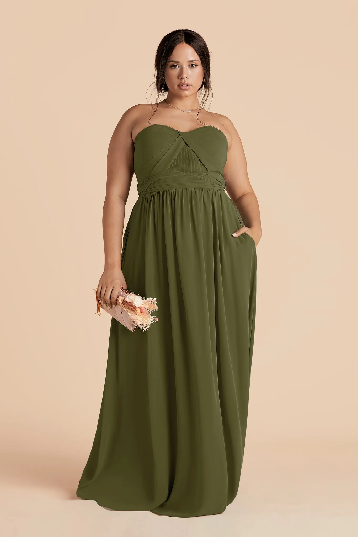 Grace Chiffon Dress - Martini sold by Birdy Grey product image thumbnail 2