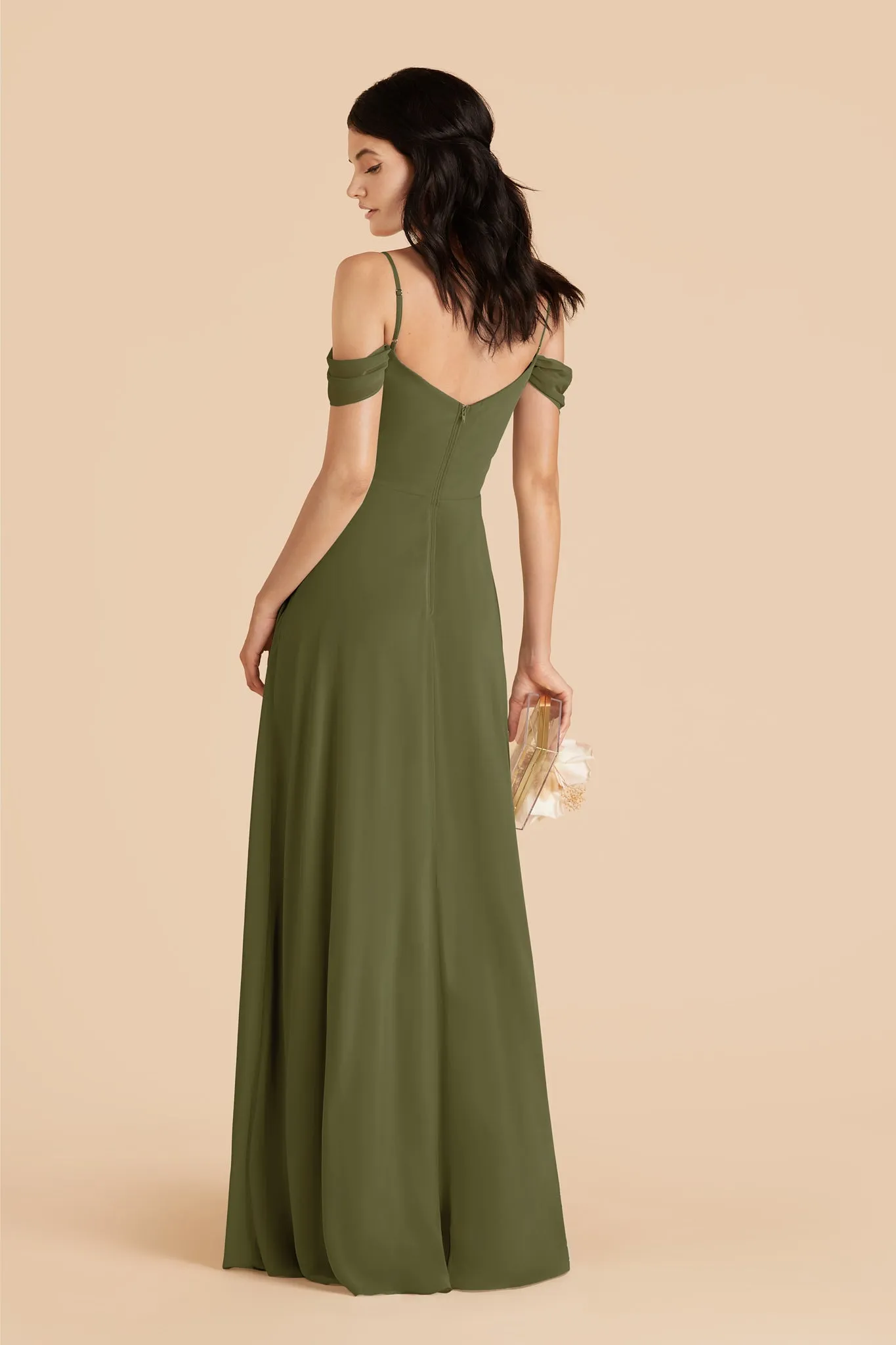 Devin Chiffon Dress - Martini sold by Birdy Grey product image thumbnail 4