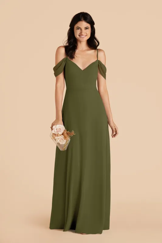 Devin Chiffon Dress - Martini sold by Birdy Grey