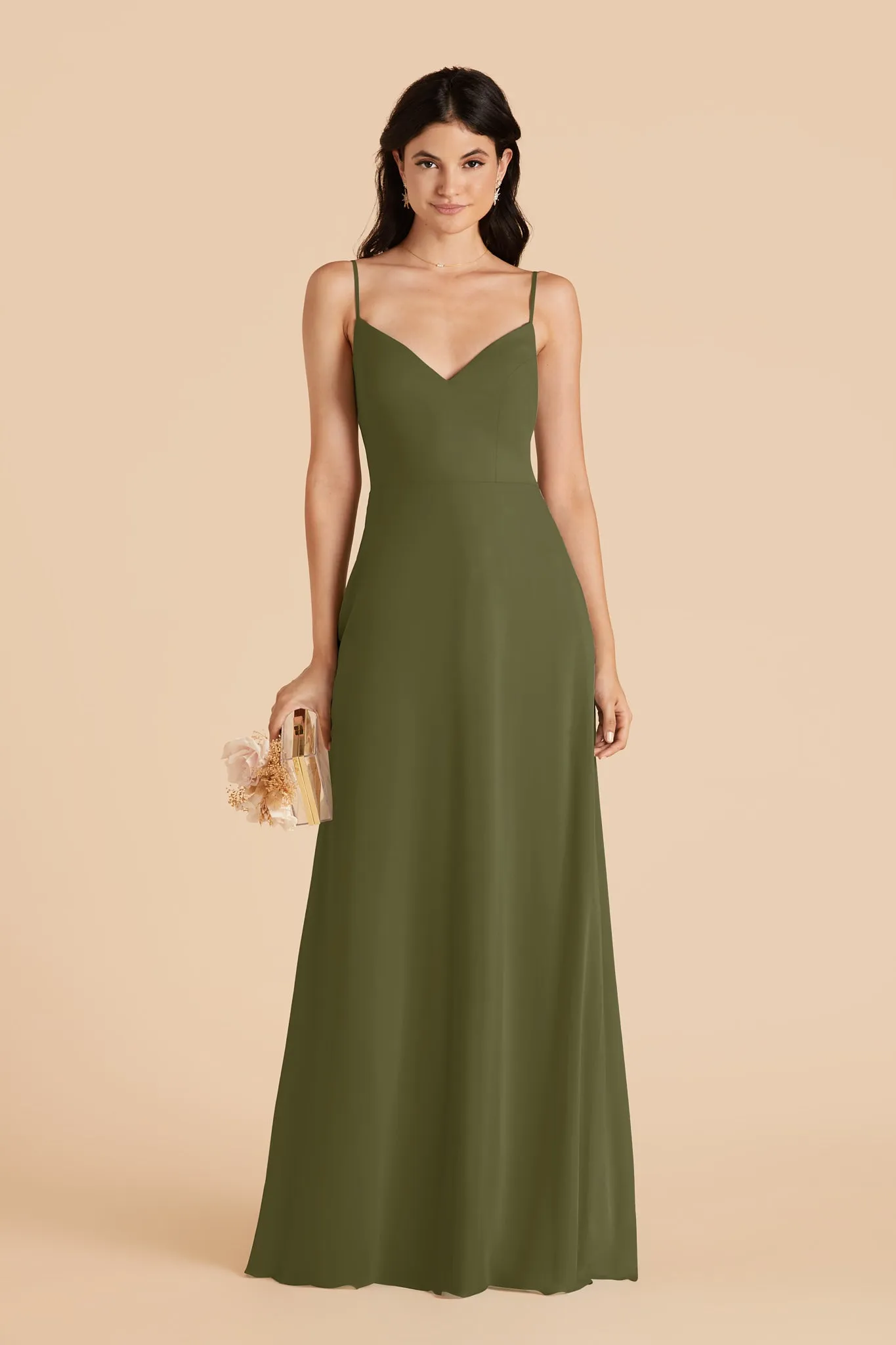 Devin Chiffon Dress - Martini sold by Birdy Grey product image thumbnail 3