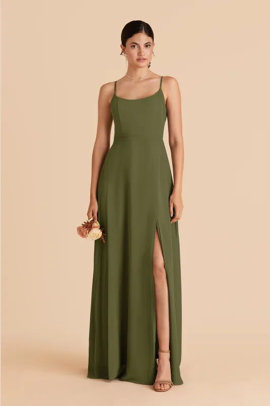 Amy Chiffon Dress - Martini sold by Birdy Grey