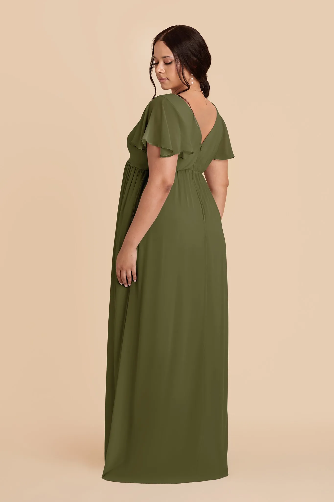 Hannah Chiffon Dress - Martini sold by Birdy Grey product image thumbnail 5