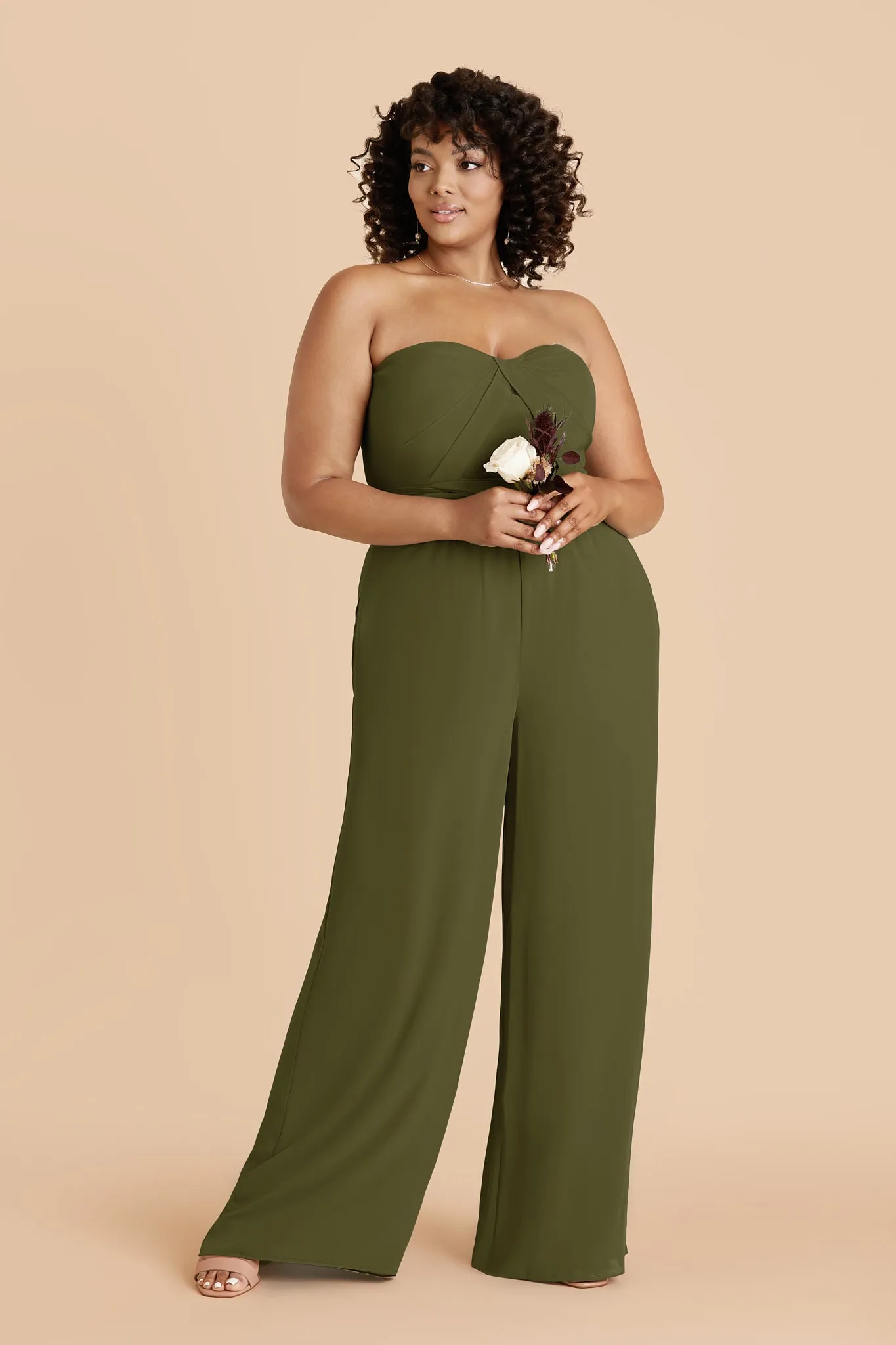 Gigi Chiffon Jumpsuit - Martini sold by Birdy Grey product image thumbnail 5