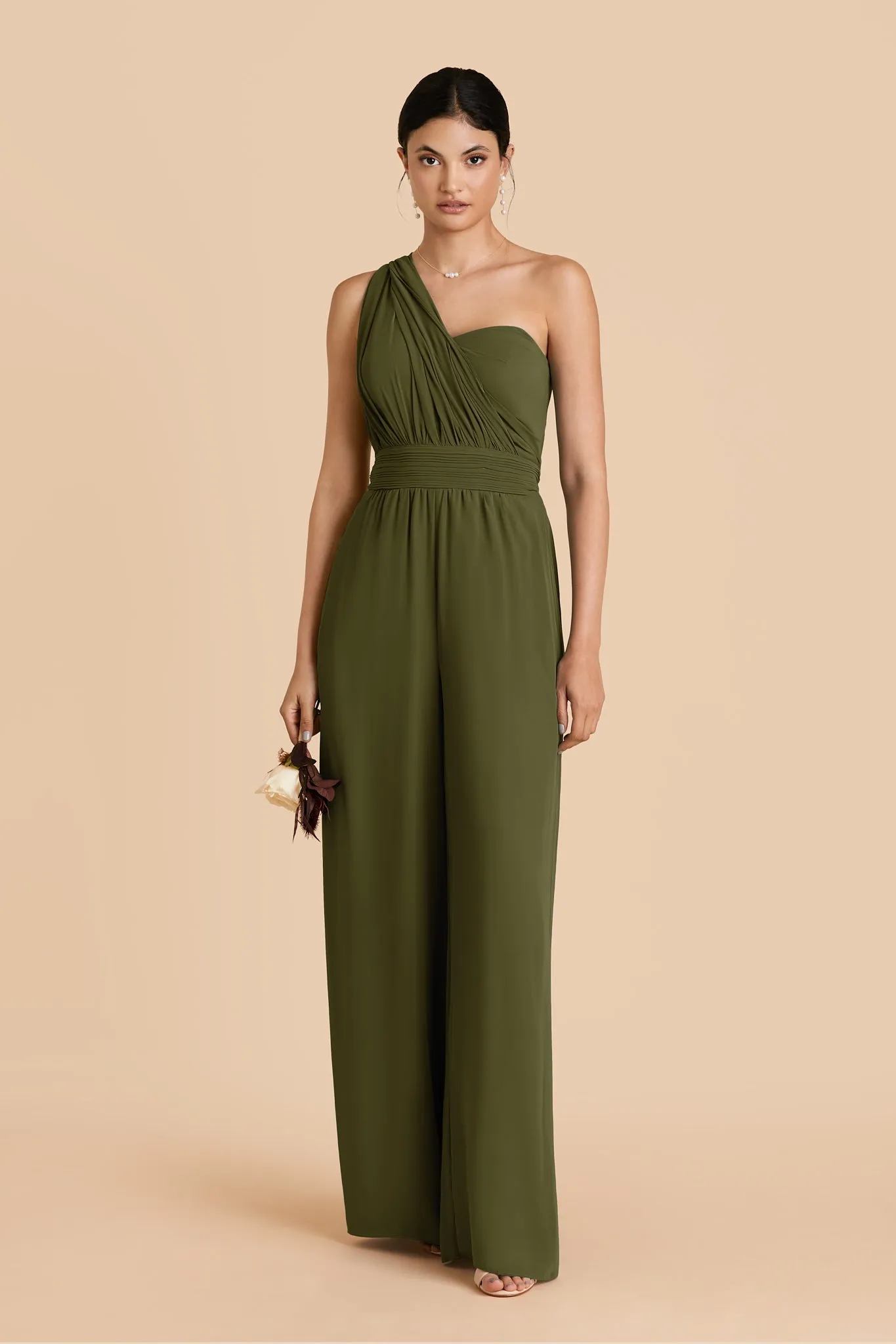 Gigi Chiffon Jumpsuit - Martini sold by Birdy Grey product image thumbnail 3