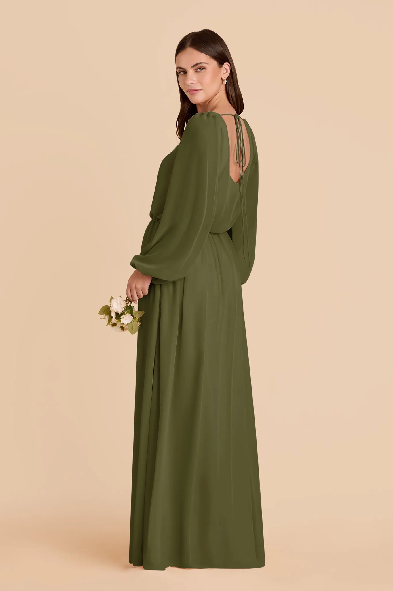 Eloise Chiffon Dress - Martini sold by Birdy Grey product image thumbnail 4