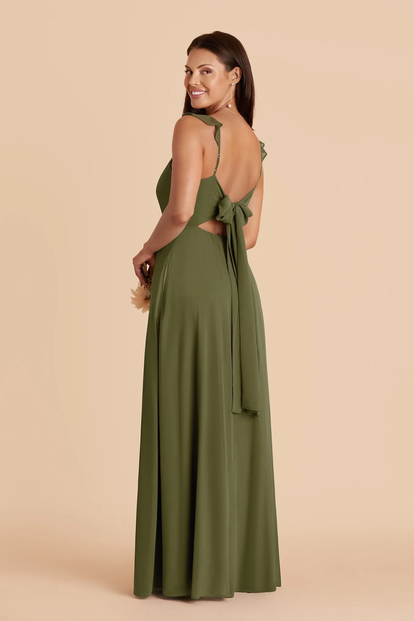 Doris Chiffon Dress - Martini sold by Birdy Grey product image thumbnail 4