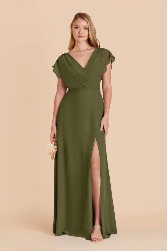 Violet Chiffon Dress - Martini made by Birdy Grey