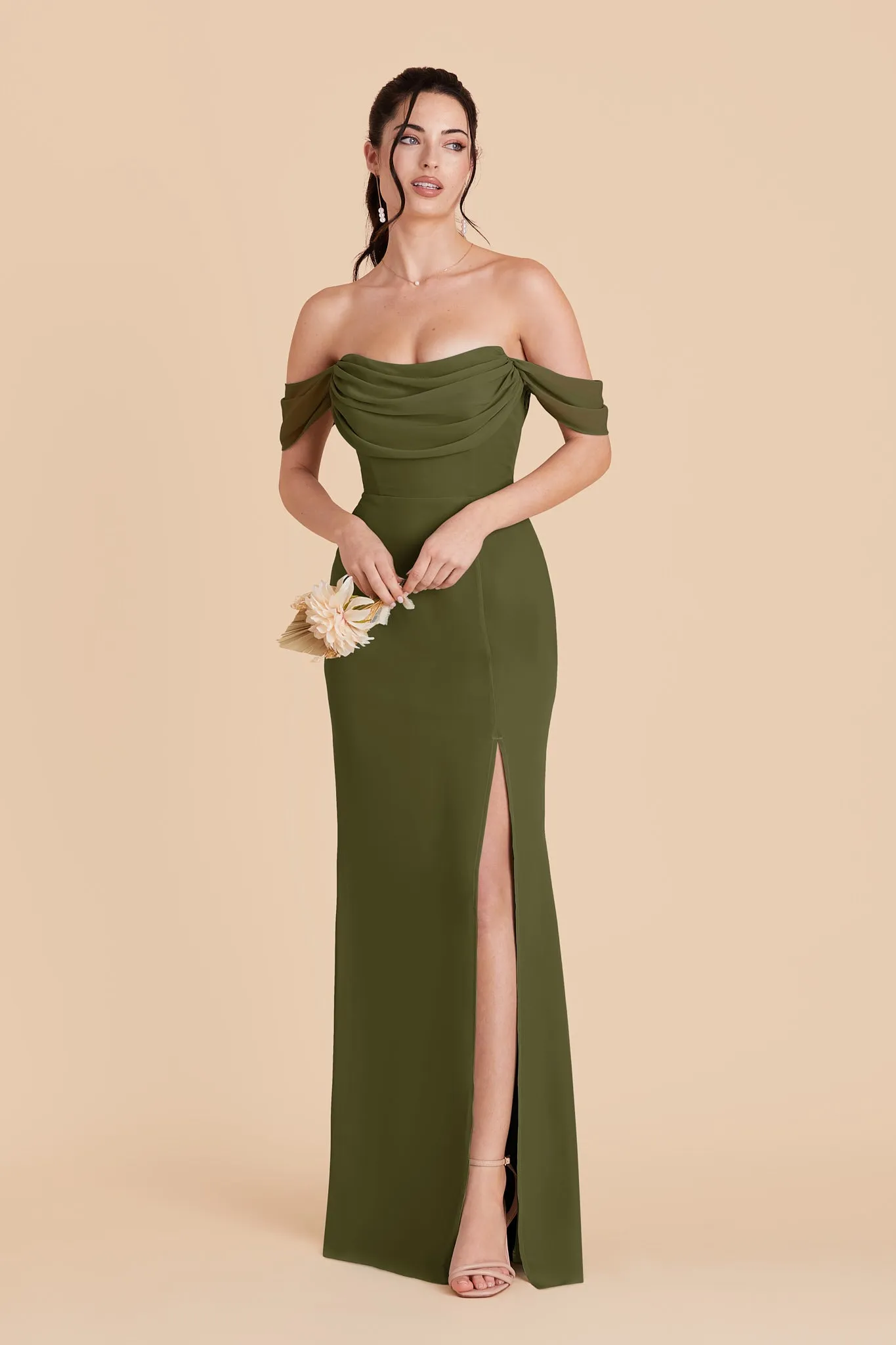 Mira Chiffon Dress - Martini sold by Birdy Grey product image thumbnail 4