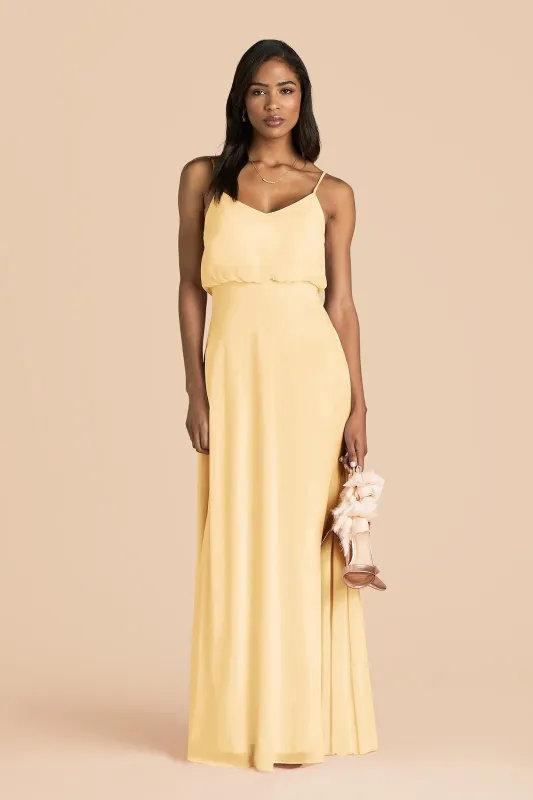 Gwennie Chiffon Dress - Butter made by Birdy Grey