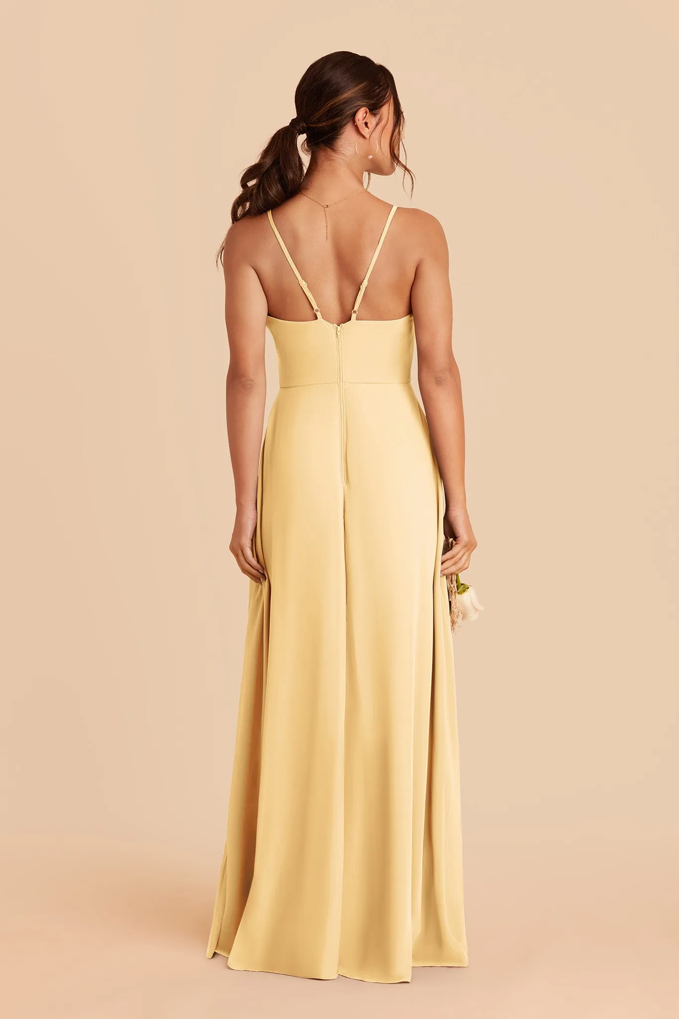 Theresa Chiffon Dress - Butter sold by Birdy Grey product image thumbnail 2