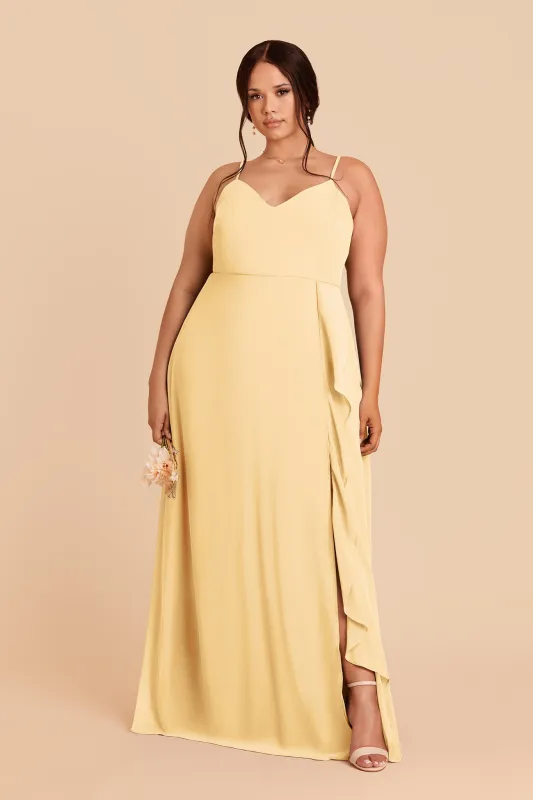Theresa Chiffon Dress - Butter made by Birdy Grey