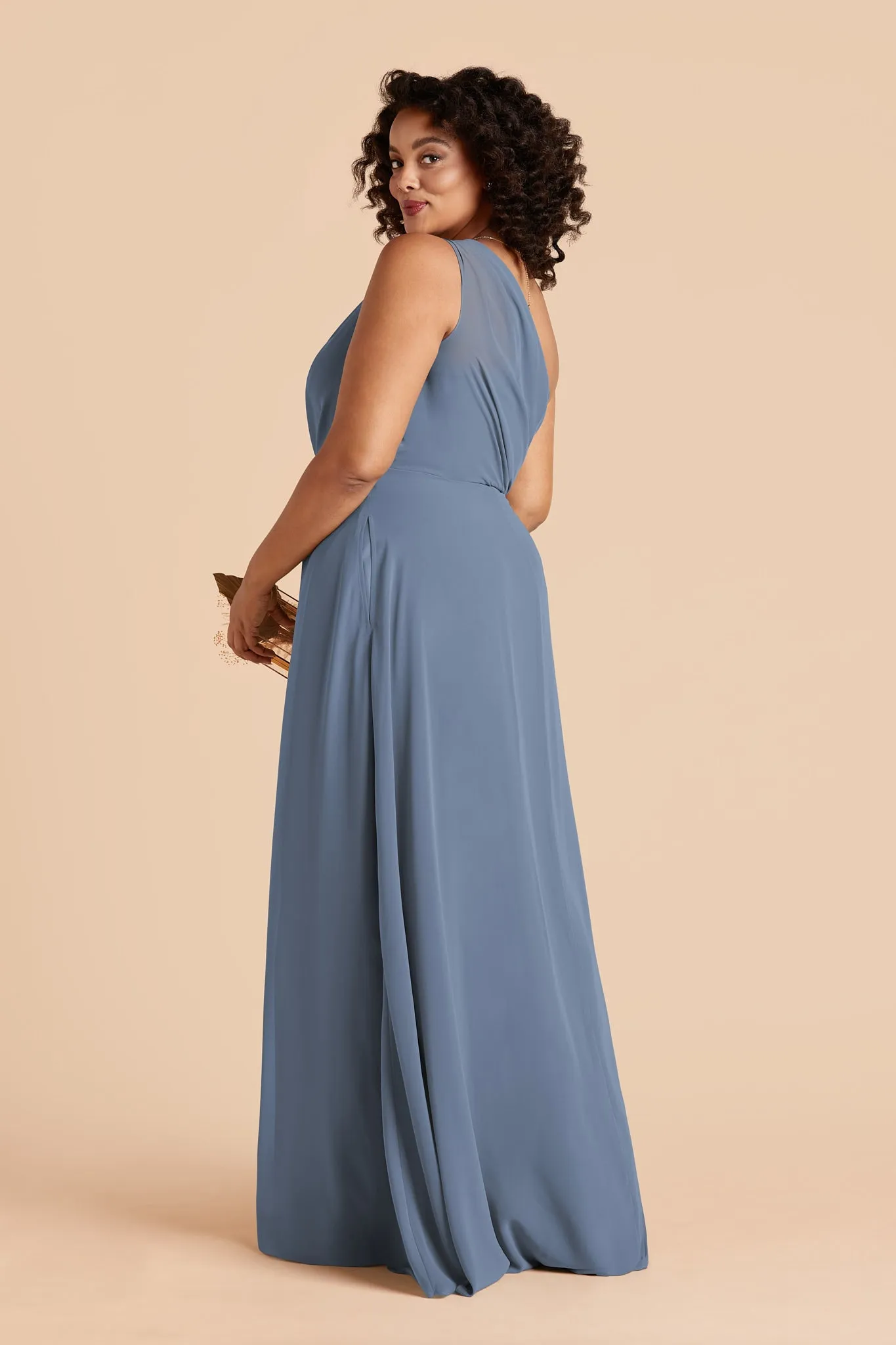 Kira Chiffon Dress - French Blue sold by Birdy Grey product image thumbnail 5