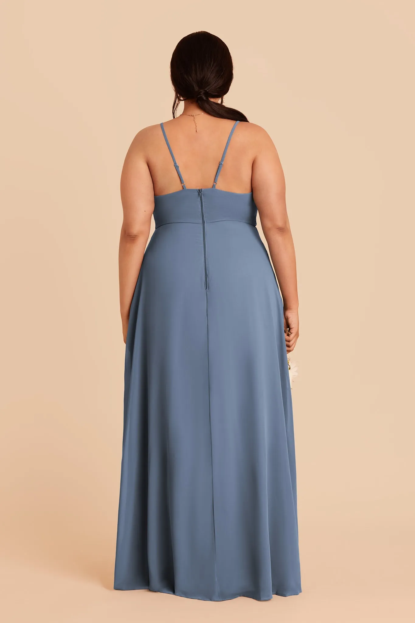 Theresa Chiffon Dress - French Blue sold by Birdy Grey product image thumbnail 4