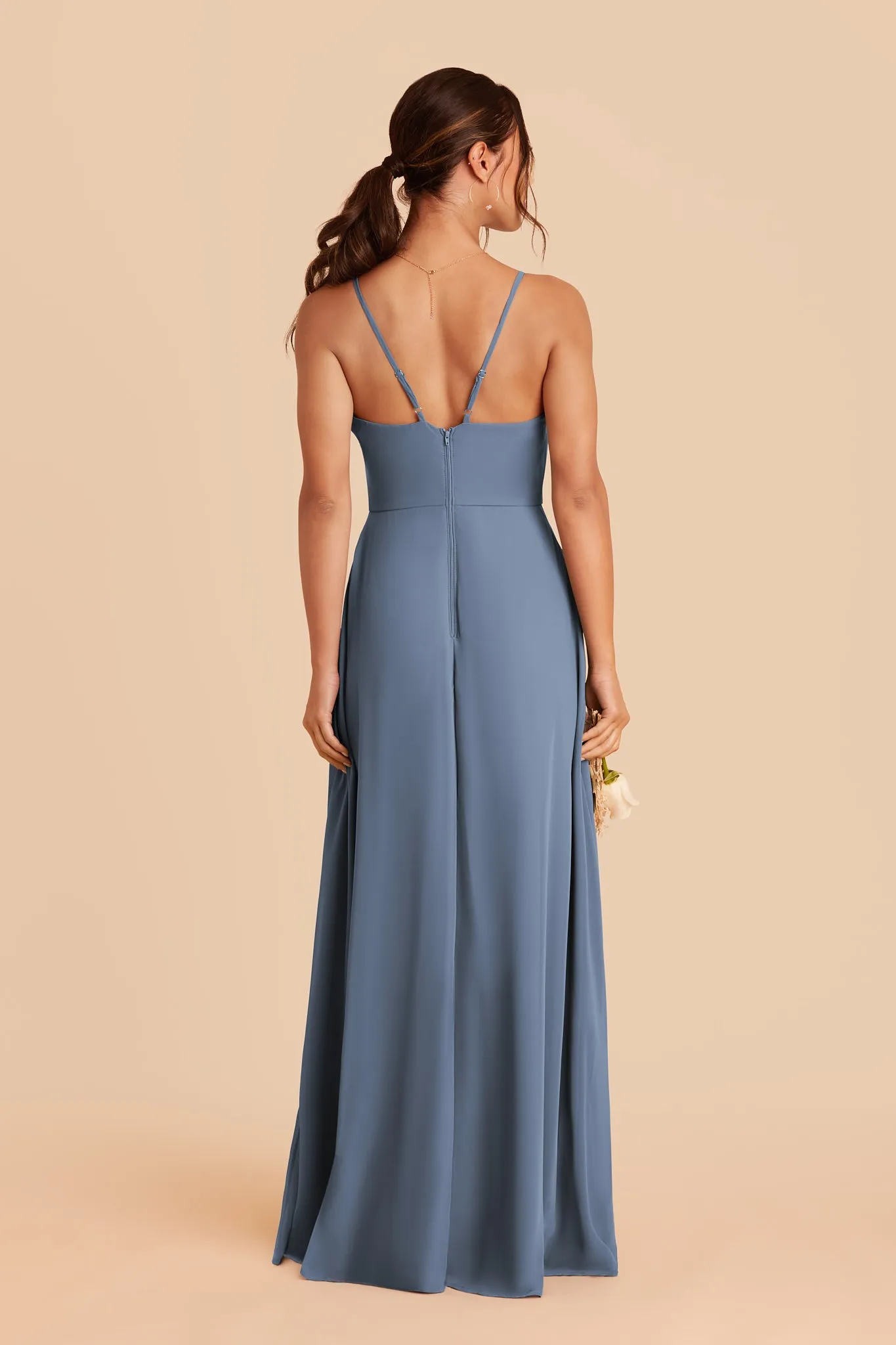 Theresa Chiffon Dress - French Blue sold by Birdy Grey product image thumbnail 3