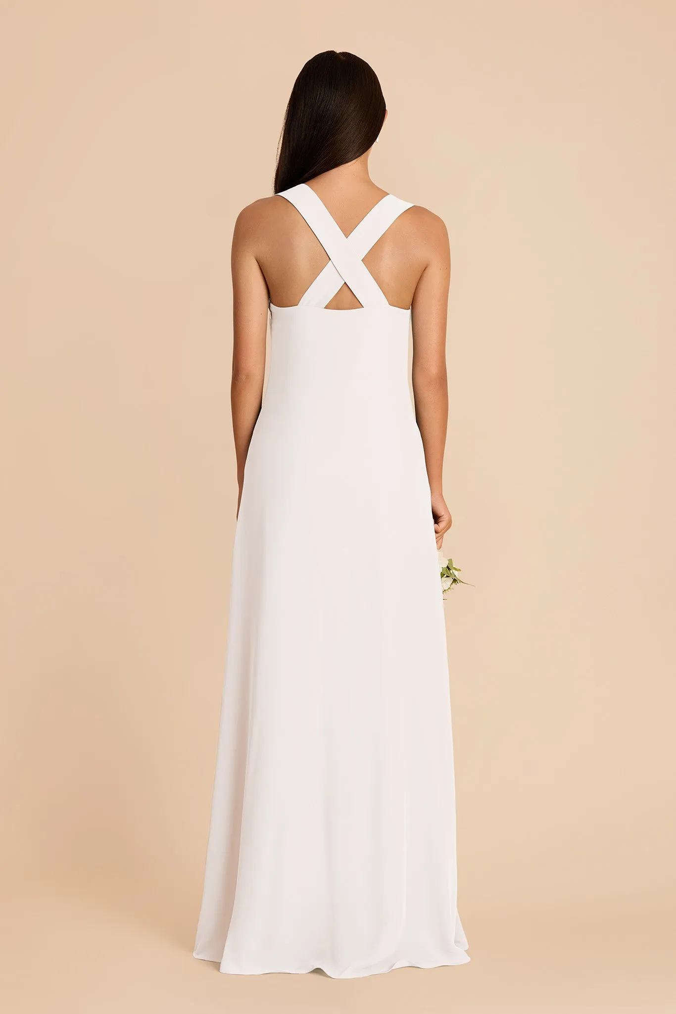 Veronica Chiffon Dress - White sold by Birdy Grey product image thumbnail 5