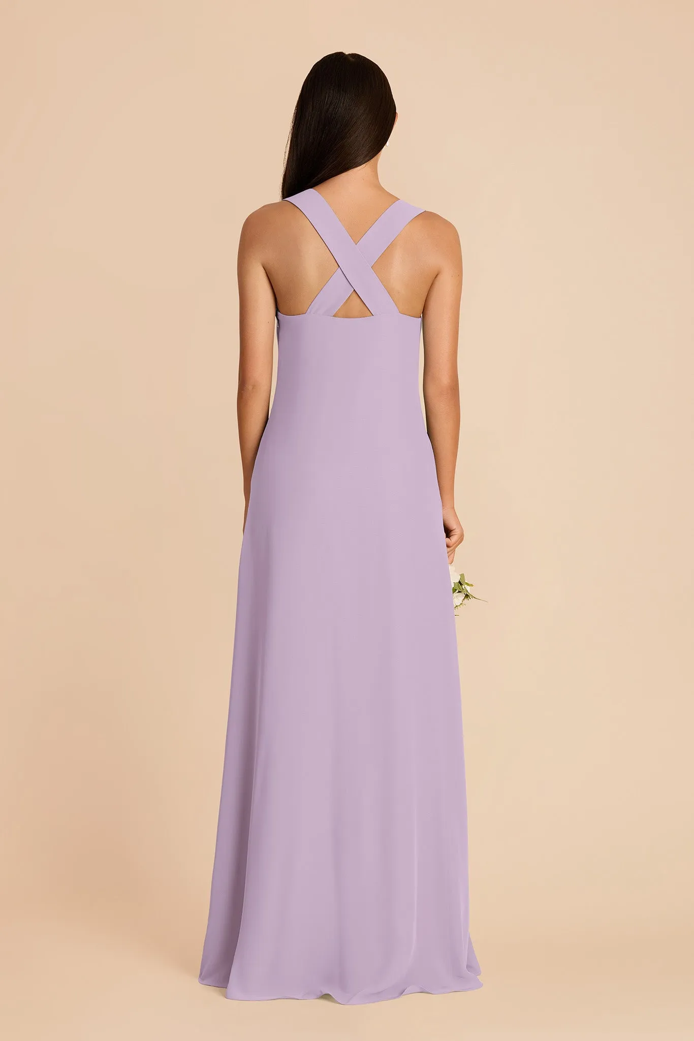 Veronica Chiffon Dress - Lavender sold by Birdy Grey product image thumbnail 5