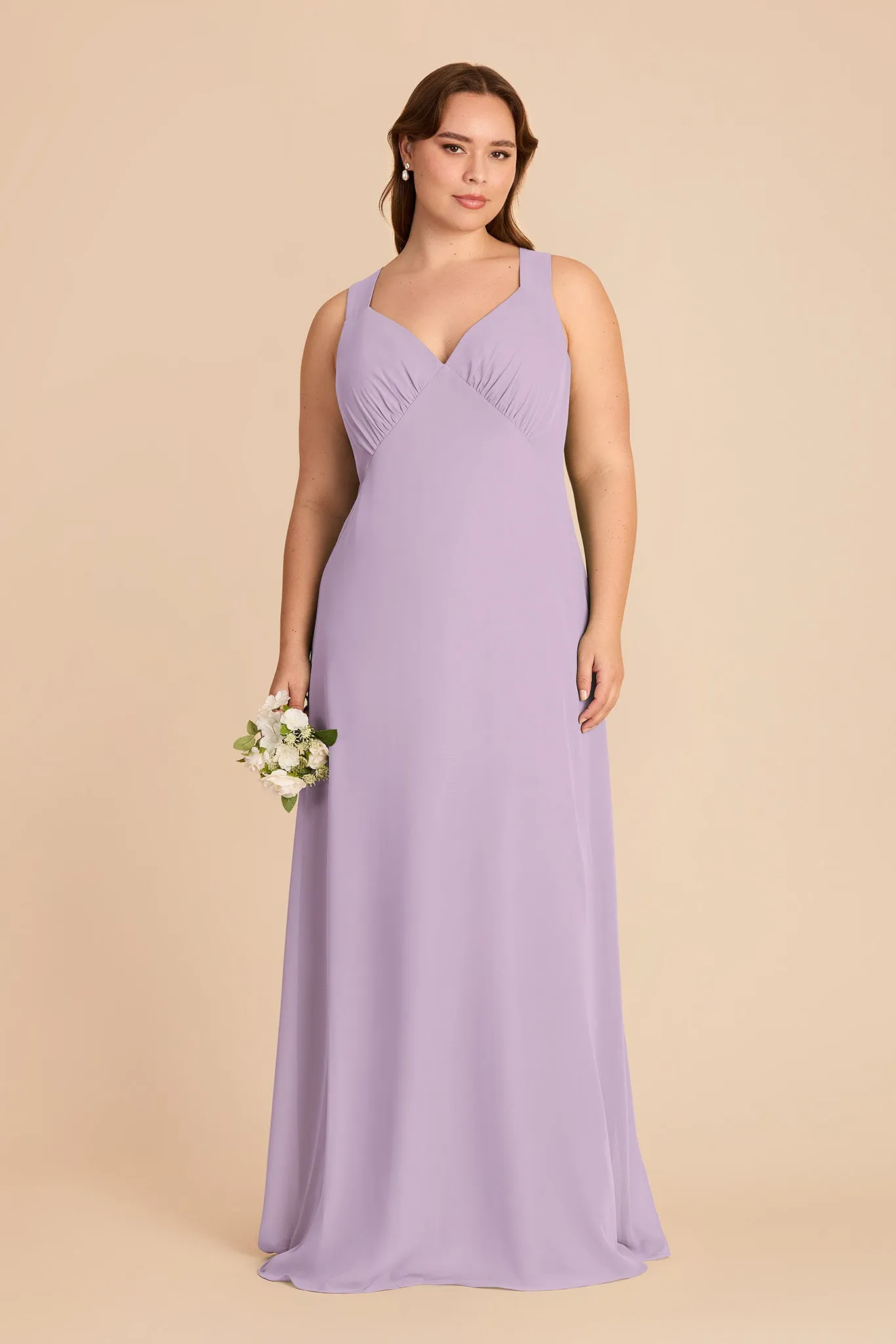 Veronica Chiffon Dress - Lavender sold by Birdy Grey product image thumbnail 2