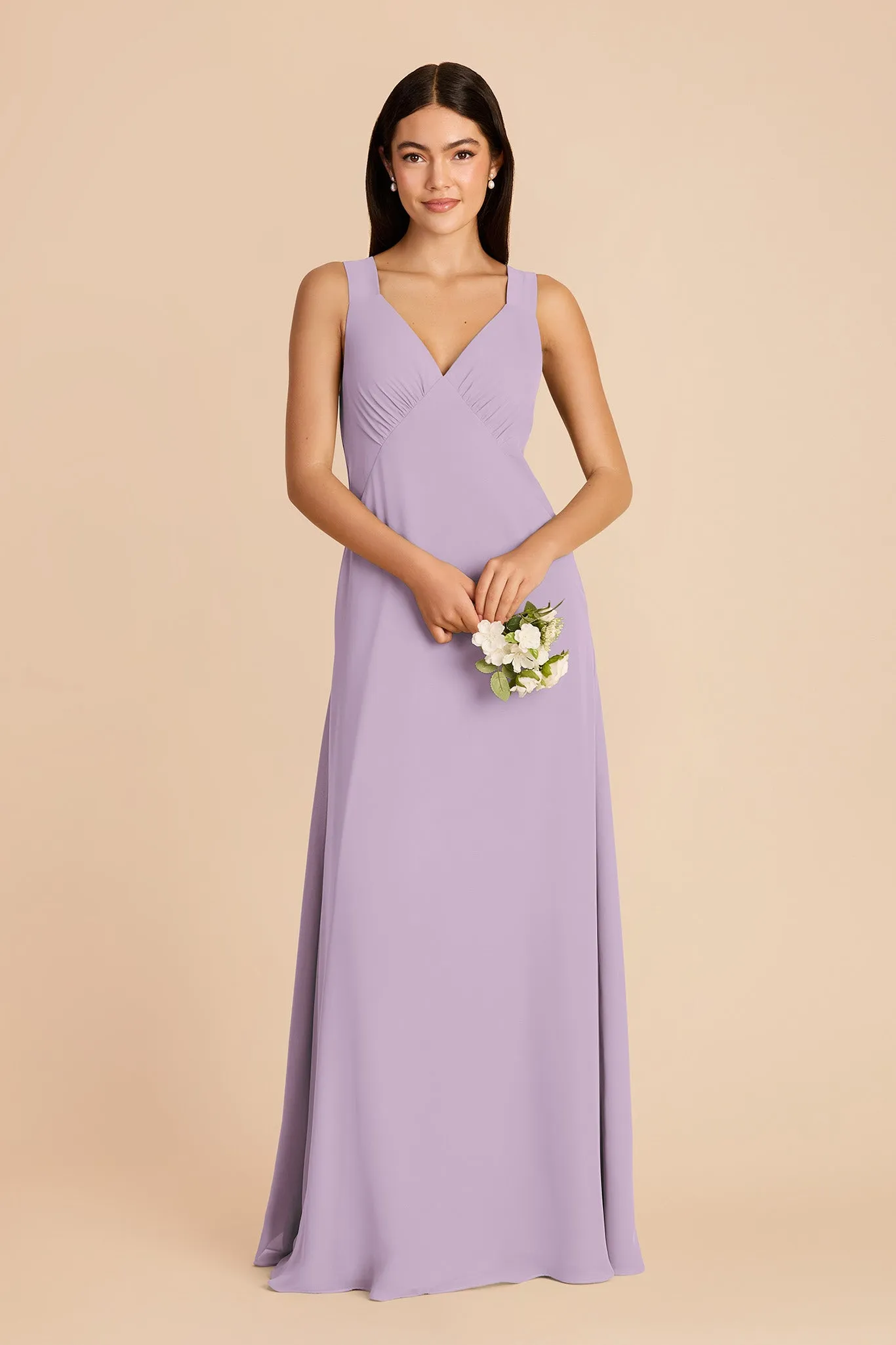 Veronica Chiffon Dress - Lavender sold by Birdy Grey product image thumbnail 3