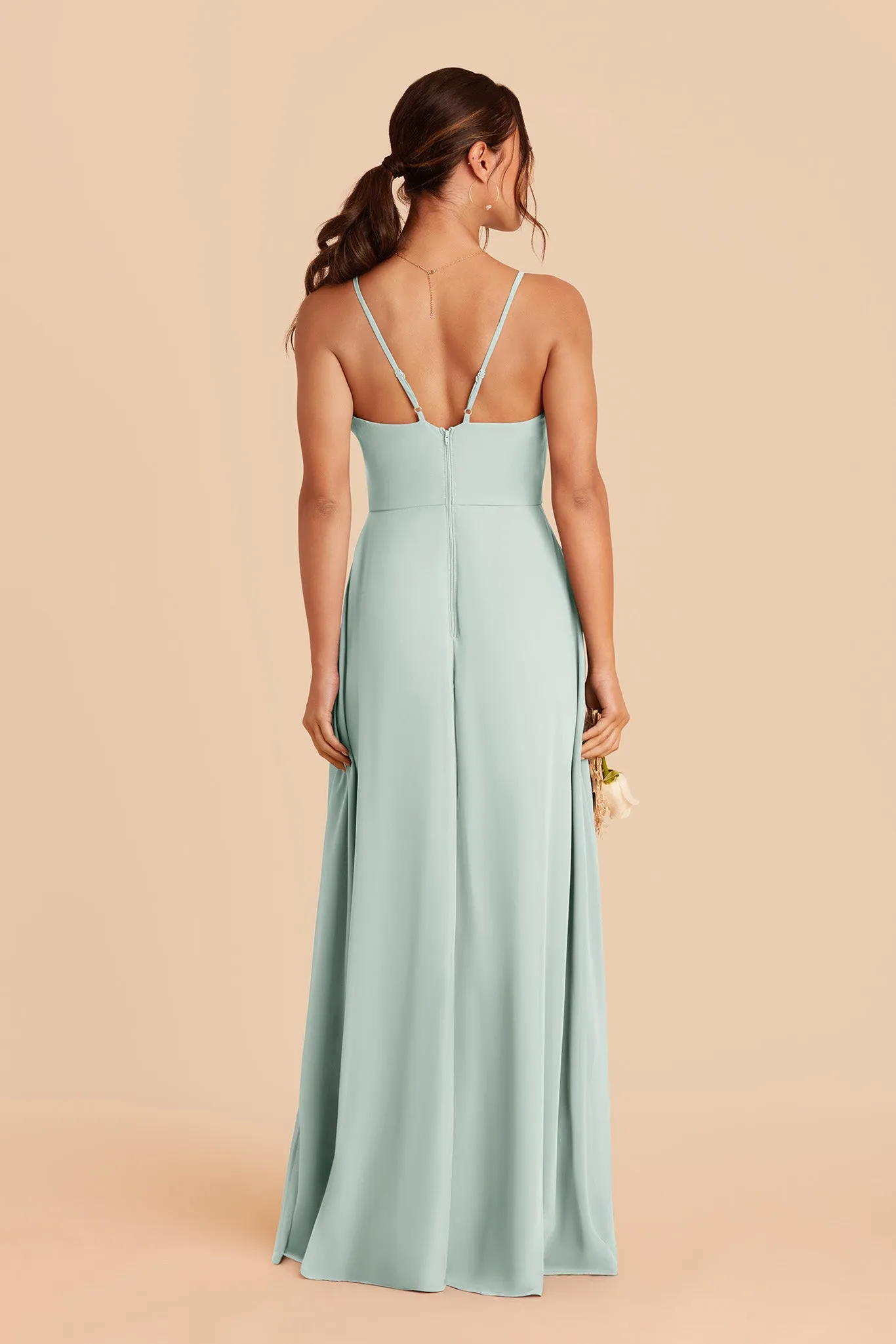 Theresa Chiffon Dress - Mint sold by Birdy Grey product image thumbnail 3