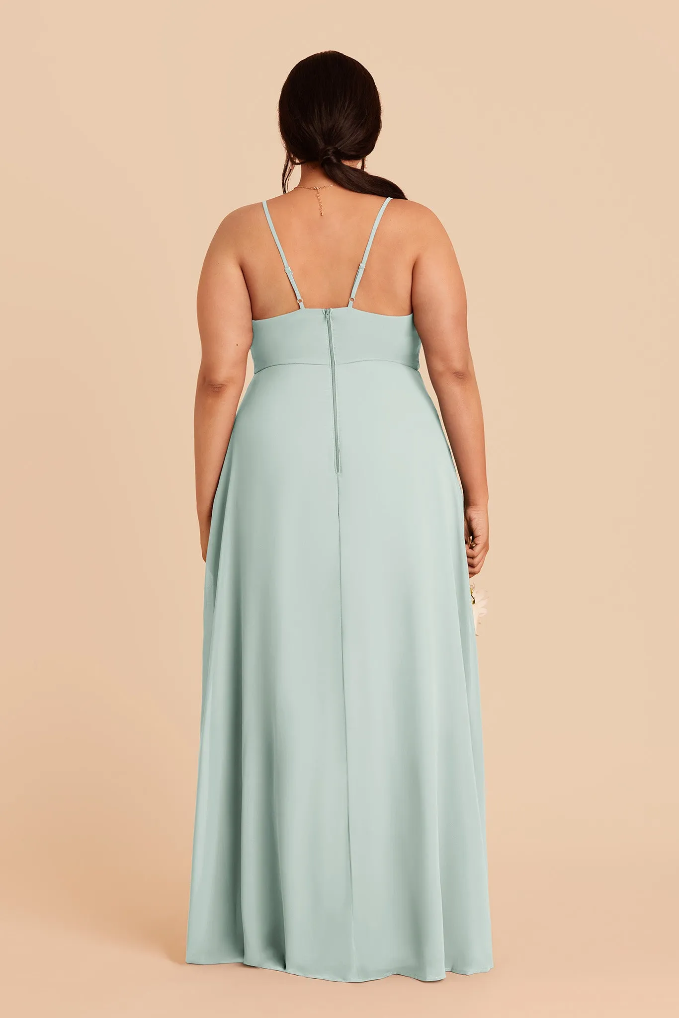 Theresa Chiffon Dress - Mint sold by Birdy Grey product image thumbnail 4