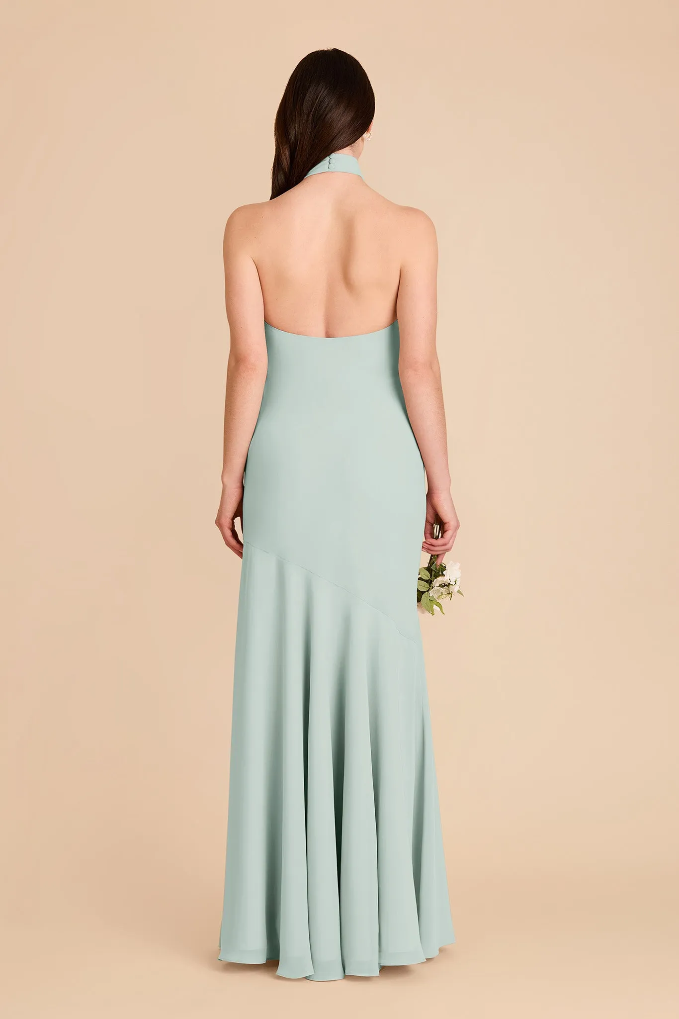 Stephanie Chiffon Dress - Mint sold by Birdy Grey product image thumbnail 5
