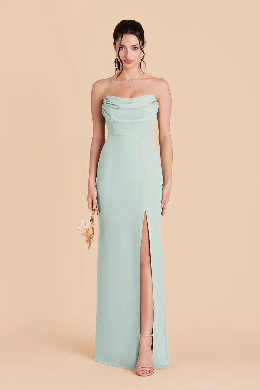 Mira Chiffon Dress - Mint sold by Birdy Grey