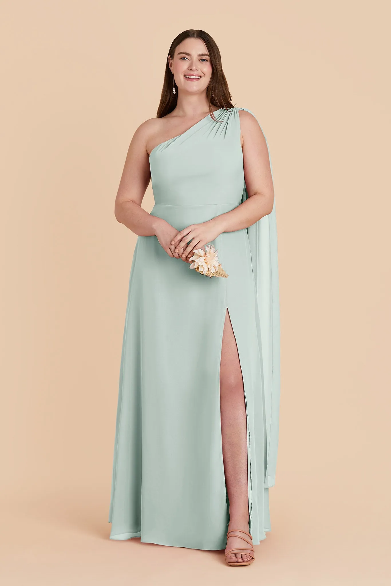 Melissa Chiffon Dress - Mint sold by Birdy Grey product image thumbnail 2