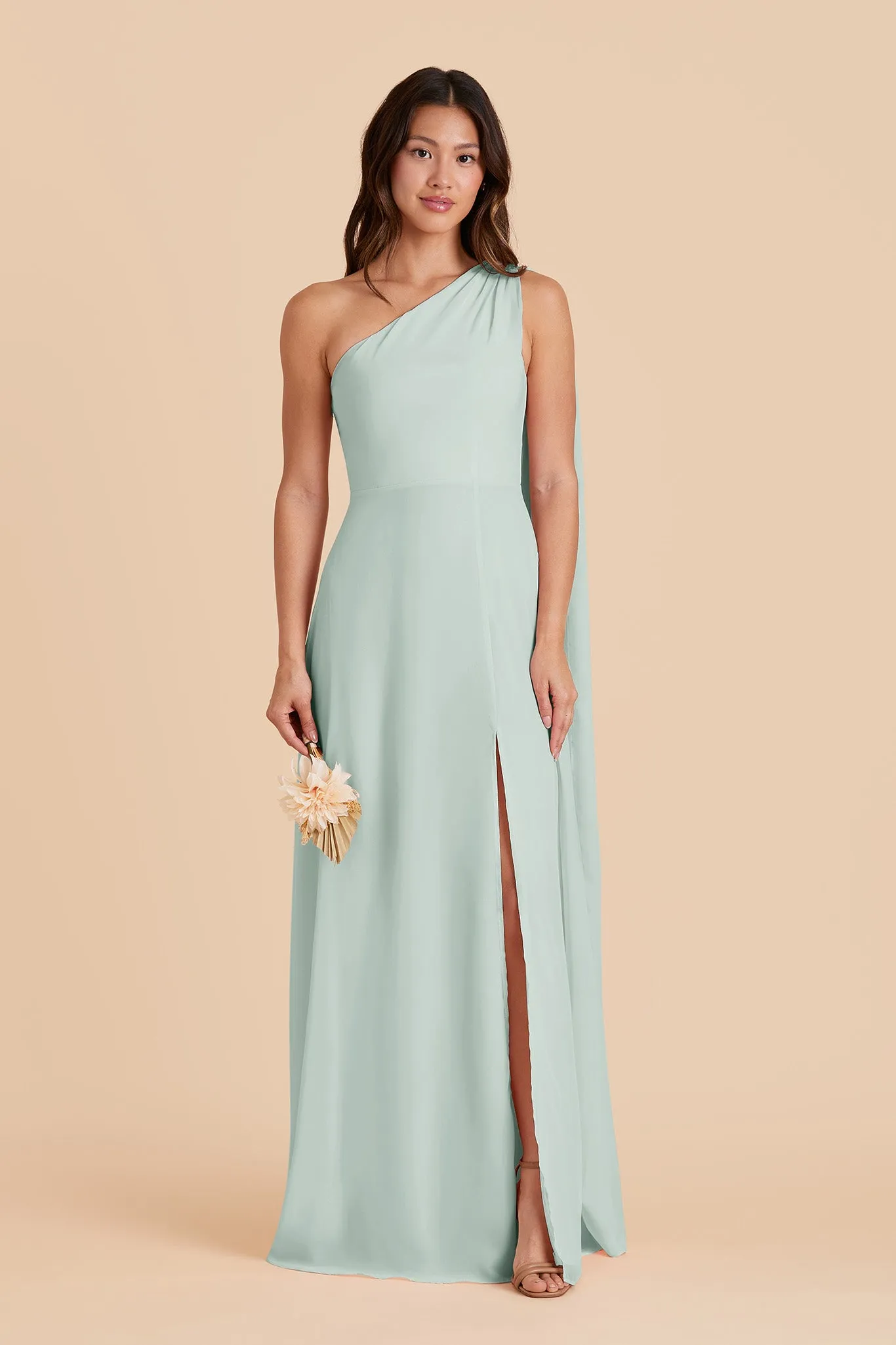 Melissa Chiffon Dress - Mint sold by Birdy Grey