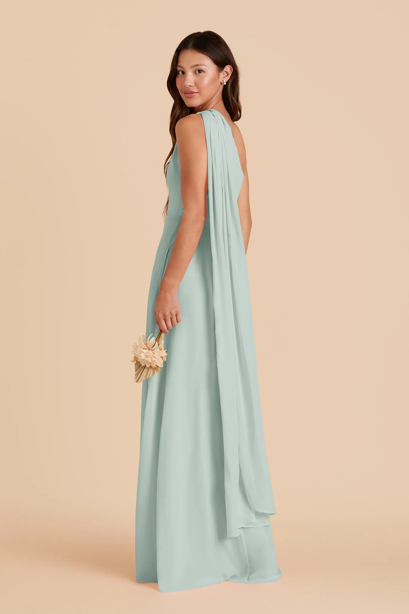 Melissa Chiffon Dress - Mint sold by Birdy Grey product image thumbnail 5