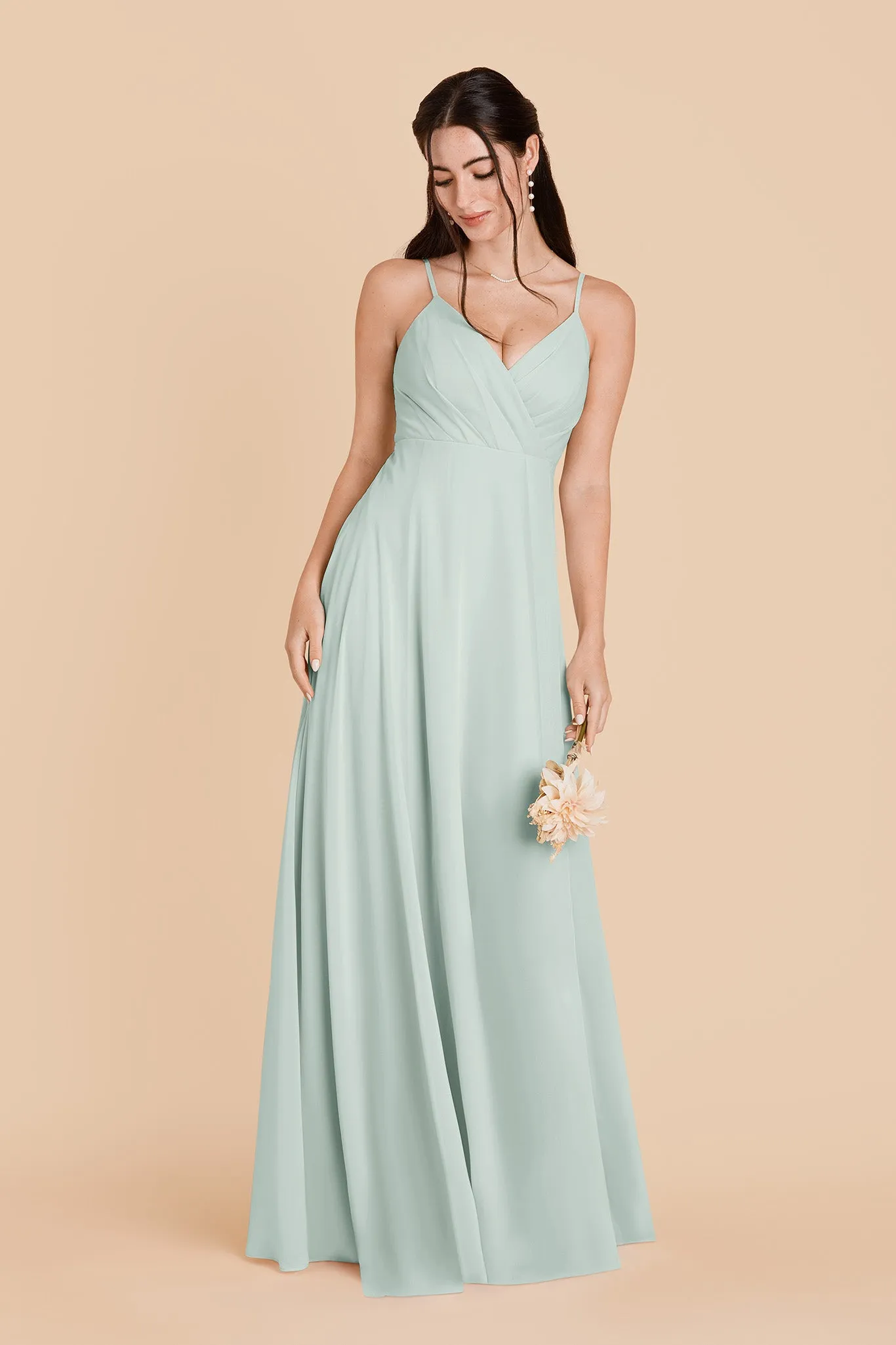 Kaia Chiffon Dress - Mint sold by Birdy Grey product image thumbnail 3