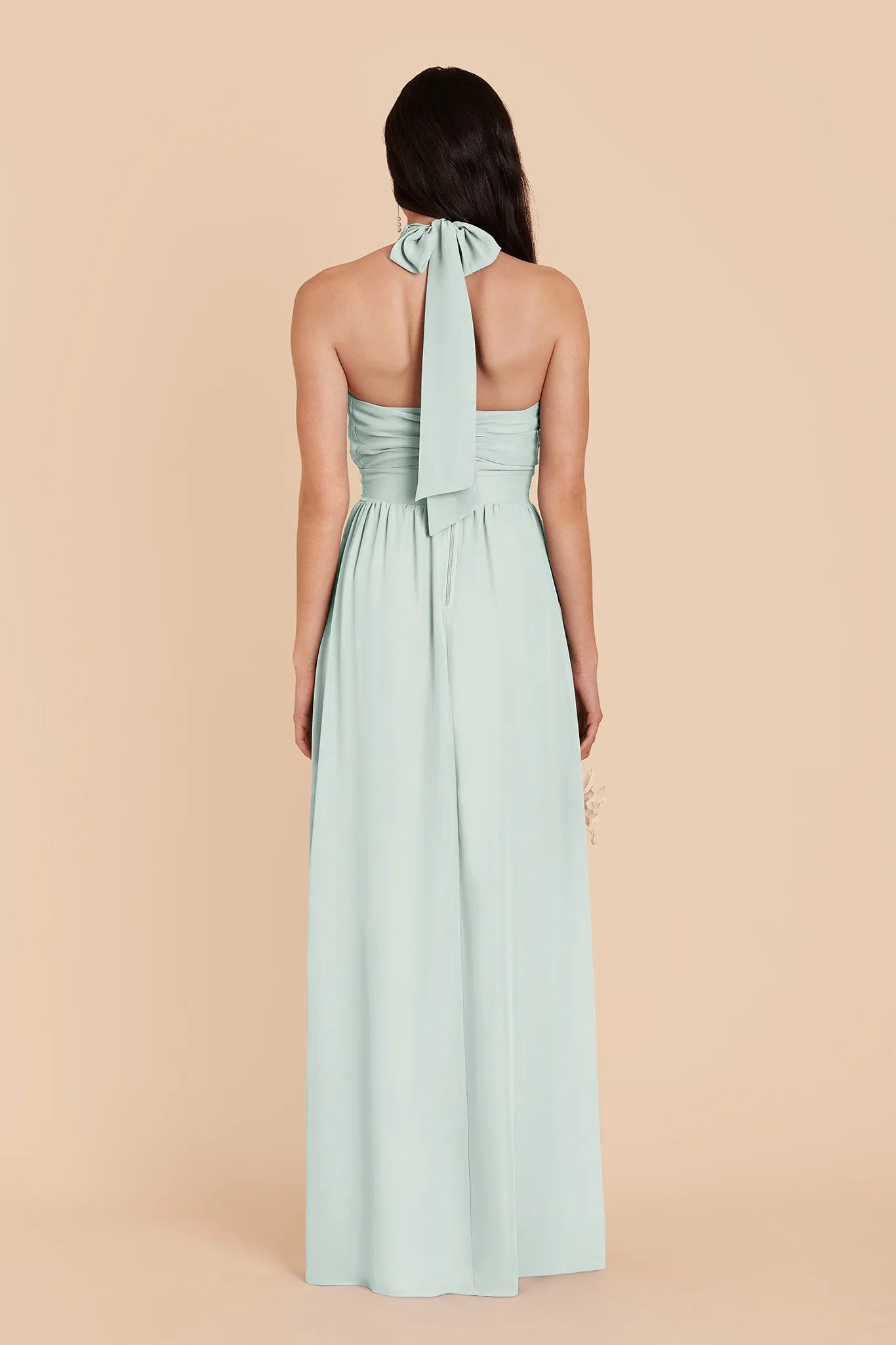 Joyce Chiffon Dress - Mint sold by Birdy Grey product image thumbnail 5