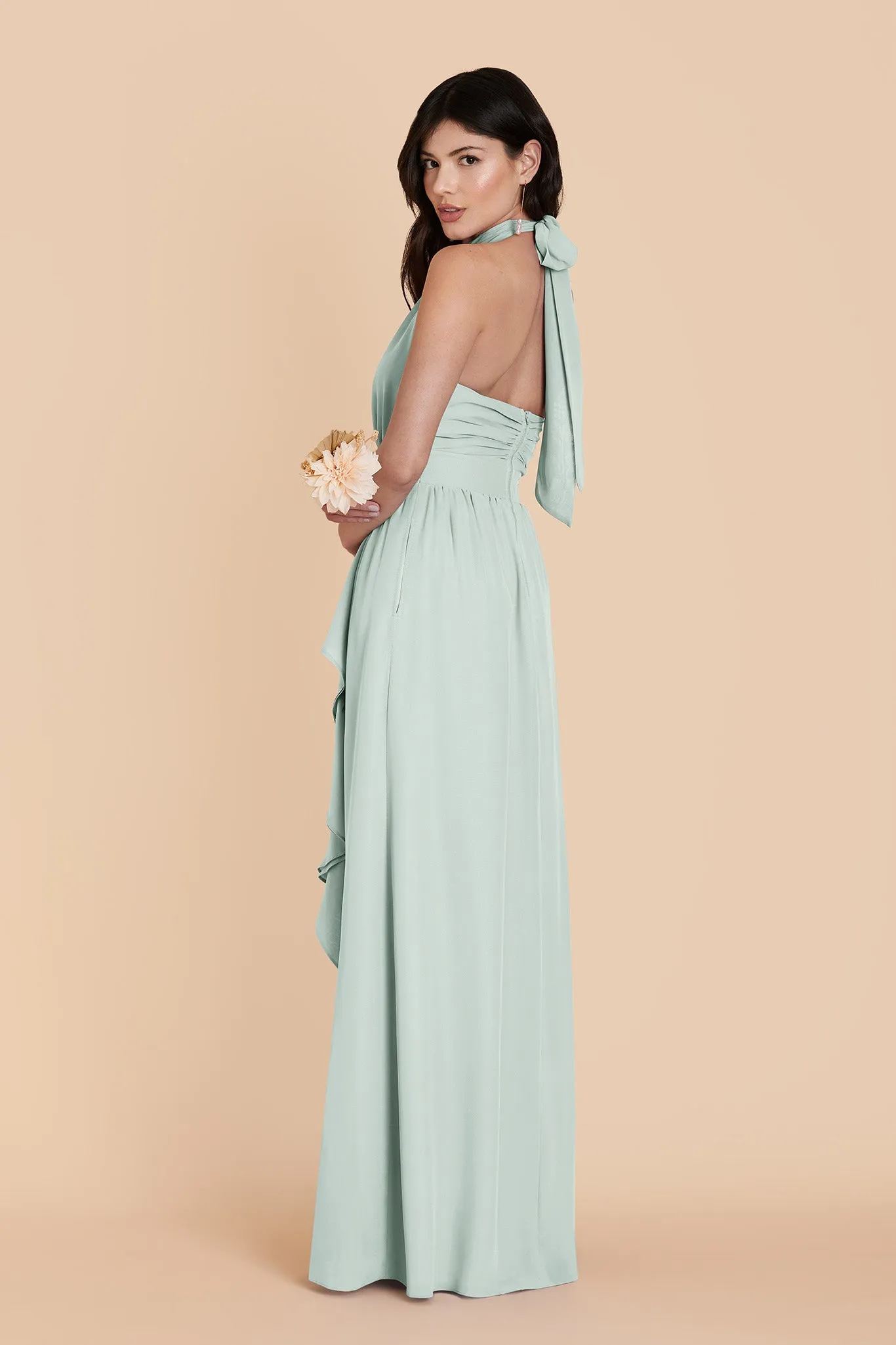 Joyce Chiffon Dress - Mint sold by Birdy Grey product image thumbnail 4