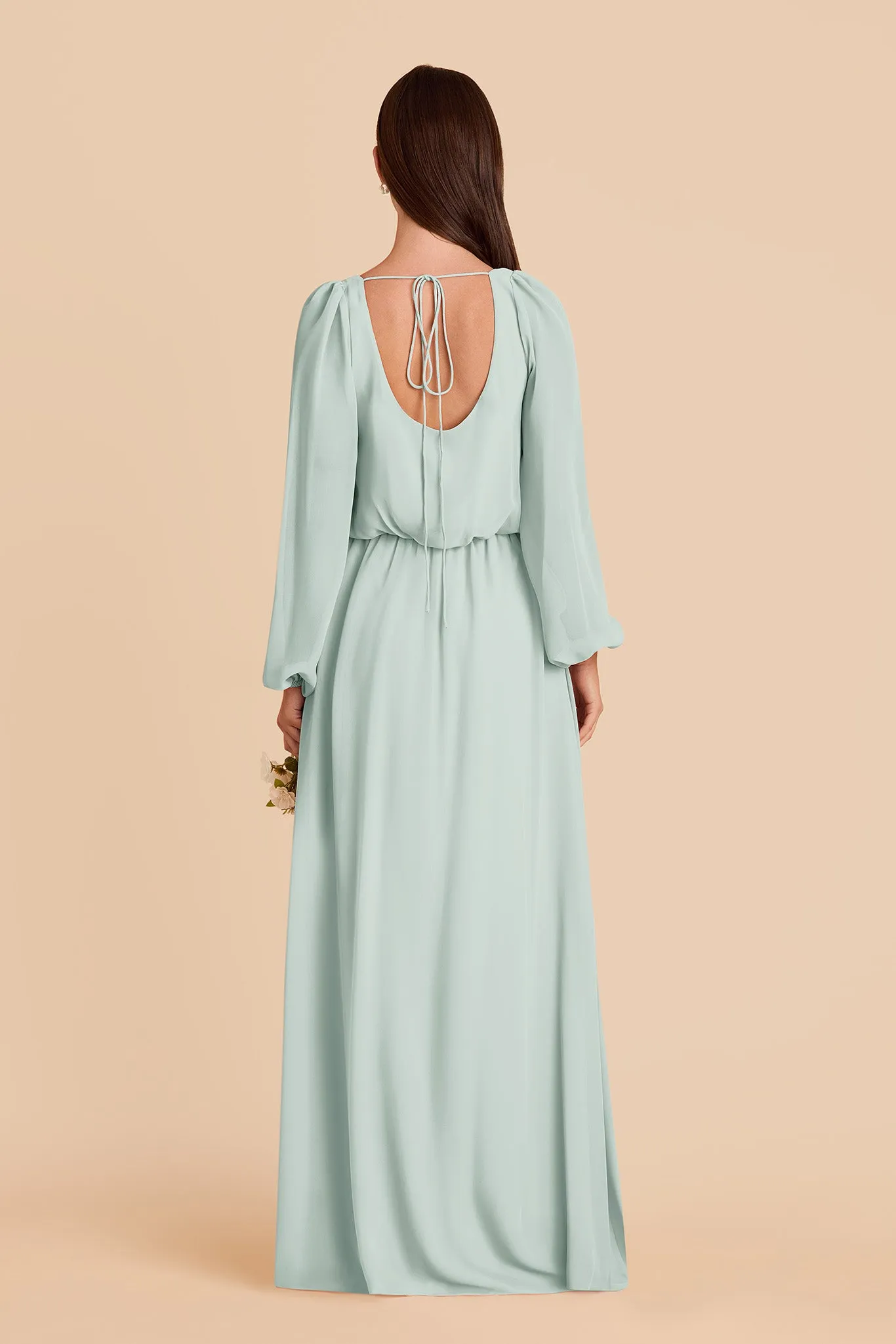 Eloise Chiffon Dress - Mint sold by Birdy Grey product image thumbnail 5
