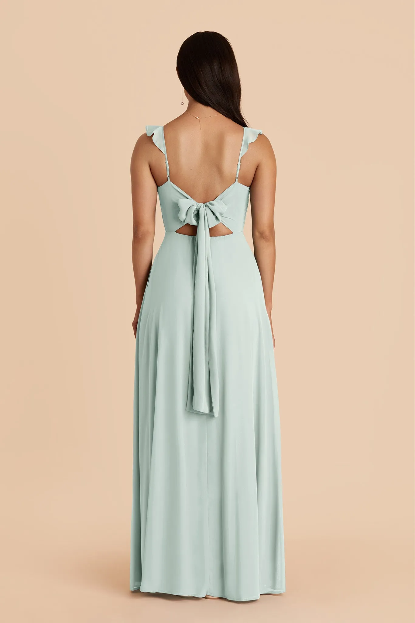 Doris Chiffon Dress - Mint sold by Birdy Grey product image thumbnail 5