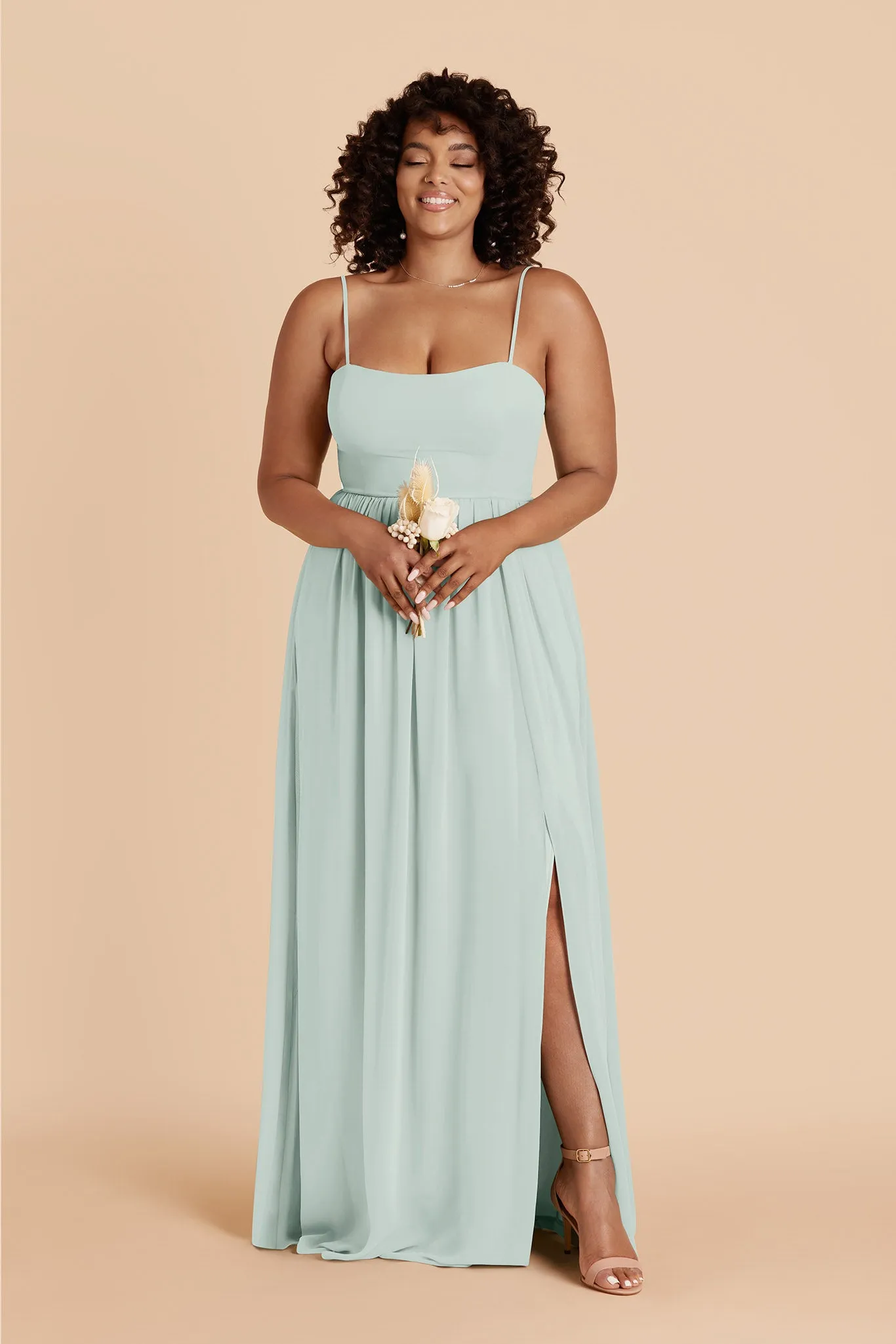 August Chiffon Dress - Mint sold by Birdy Grey product image thumbnail 5