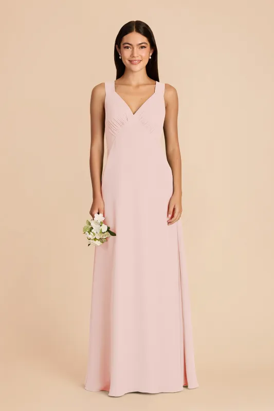 Veronica Chiffon Dress - Blush Pink made by Birdy Grey